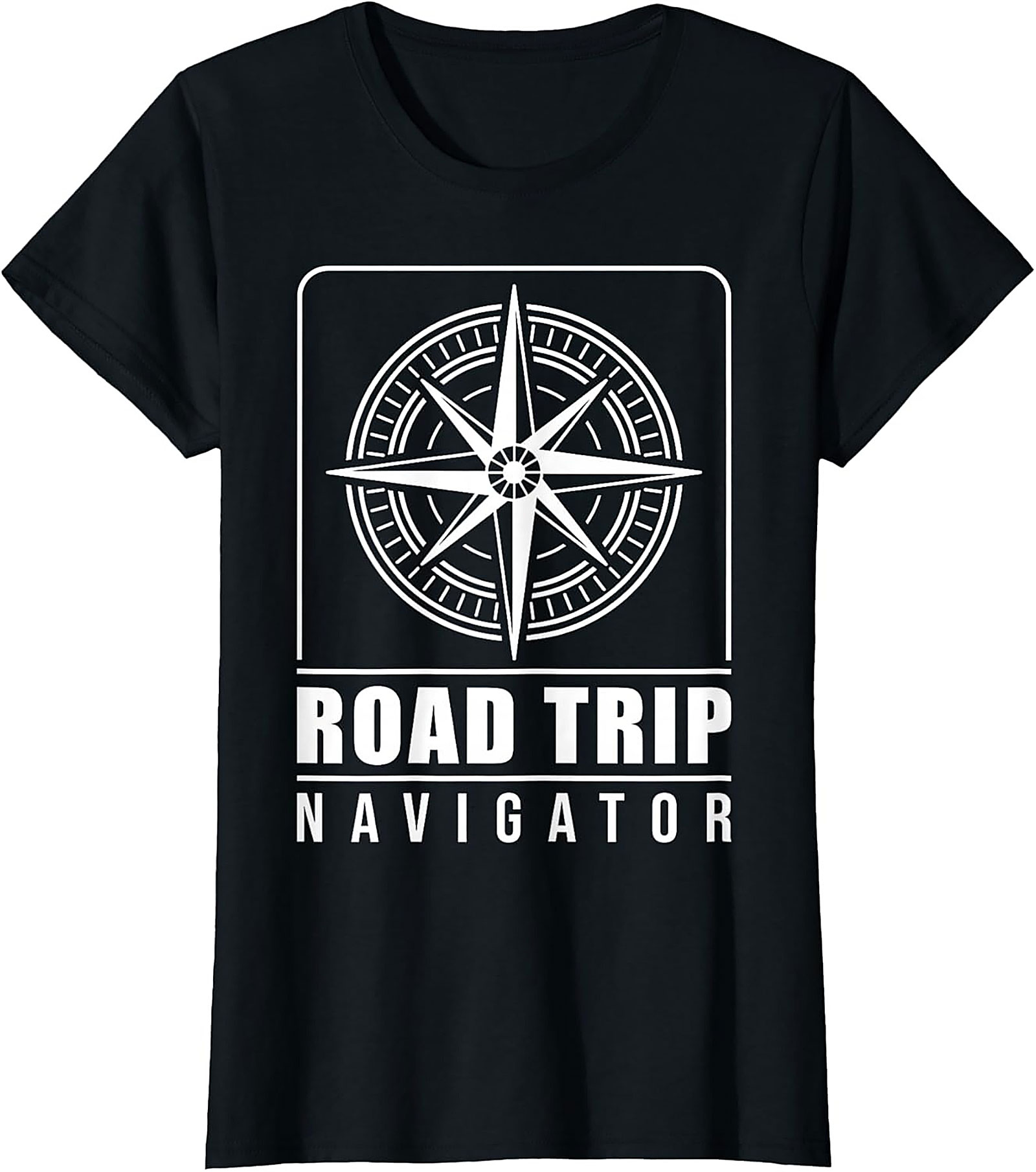 Road Trip Navigator T-Shirt Soft Cotton Travel Tee