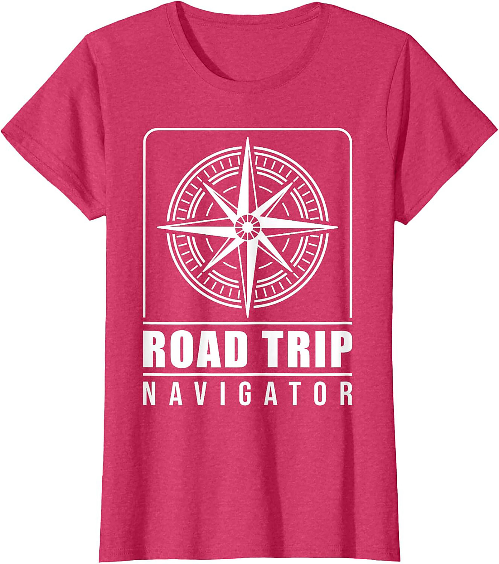Road Trip Navigator T-Shirt Soft Cotton Travel Tee