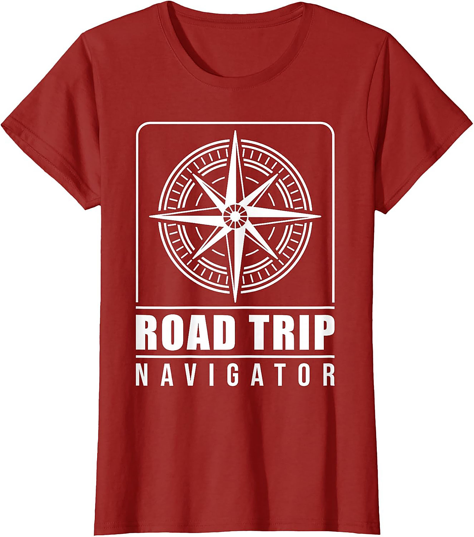 Road Trip Navigator T-Shirt Soft Cotton Travel Tee