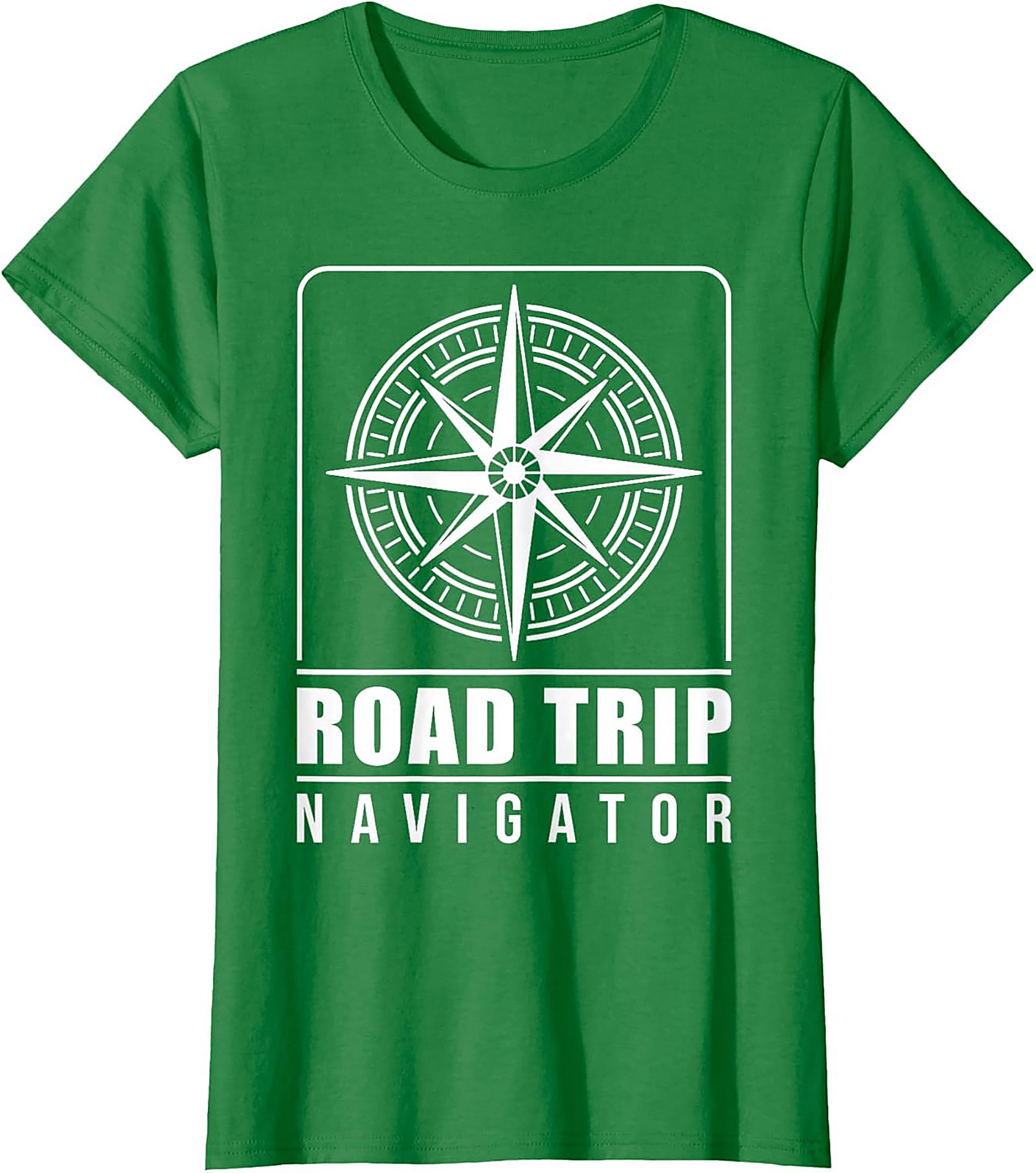 Road Trip Navigator T-Shirt Soft Cotton Travel Tee