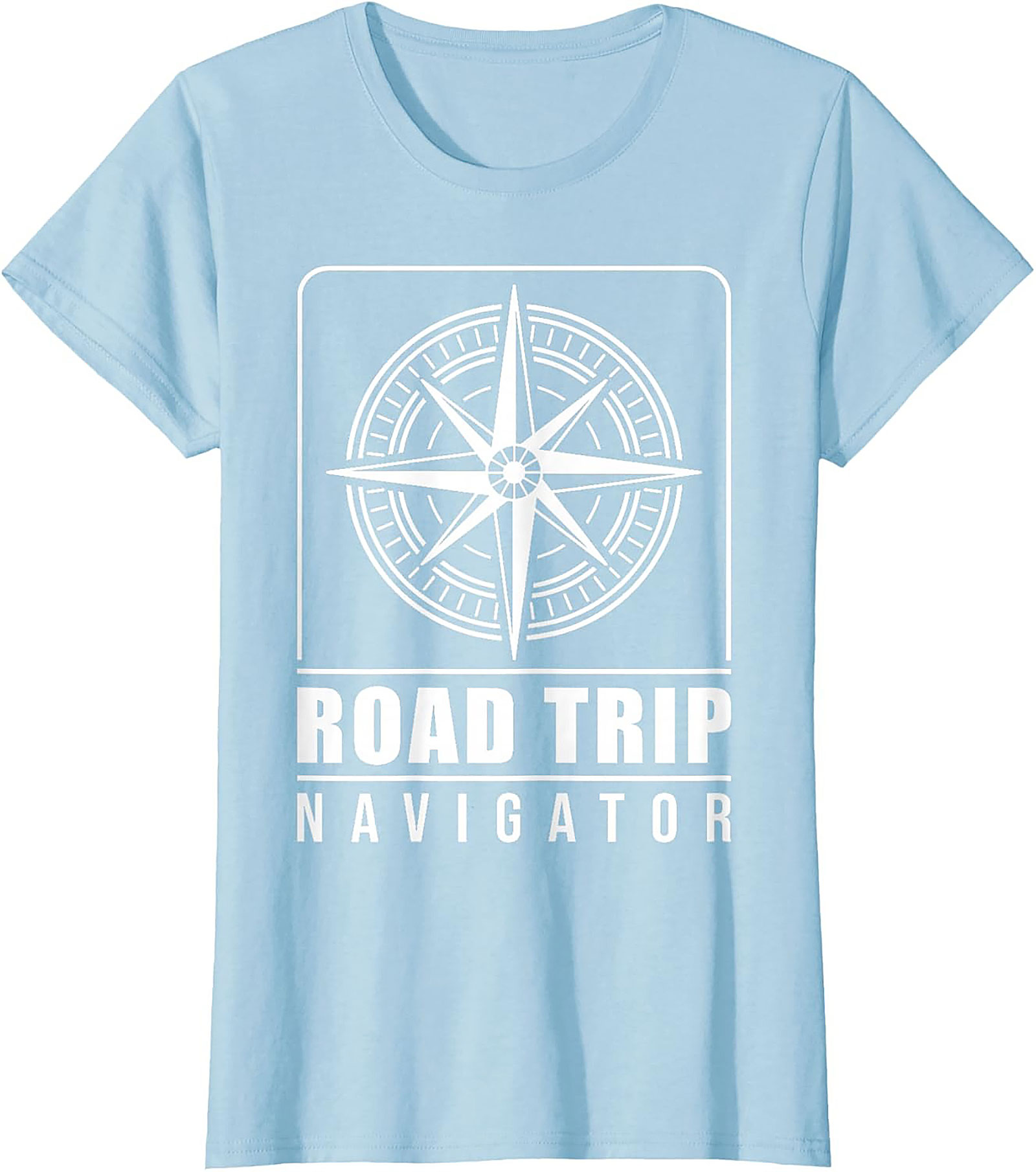 Road Trip Navigator T-Shirt Soft Cotton Travel Tee