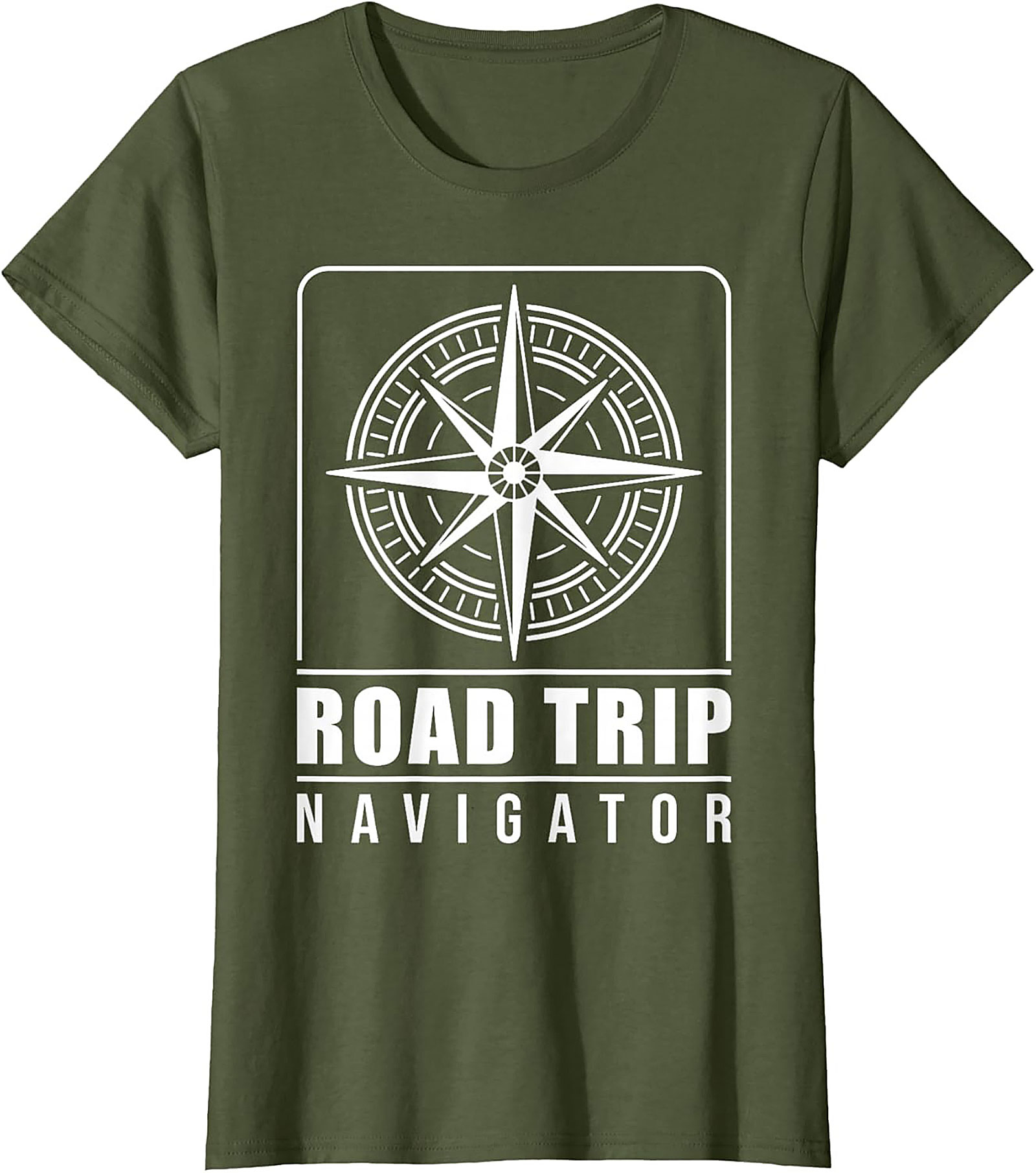 Road Trip Navigator T-Shirt Soft Cotton Travel Tee