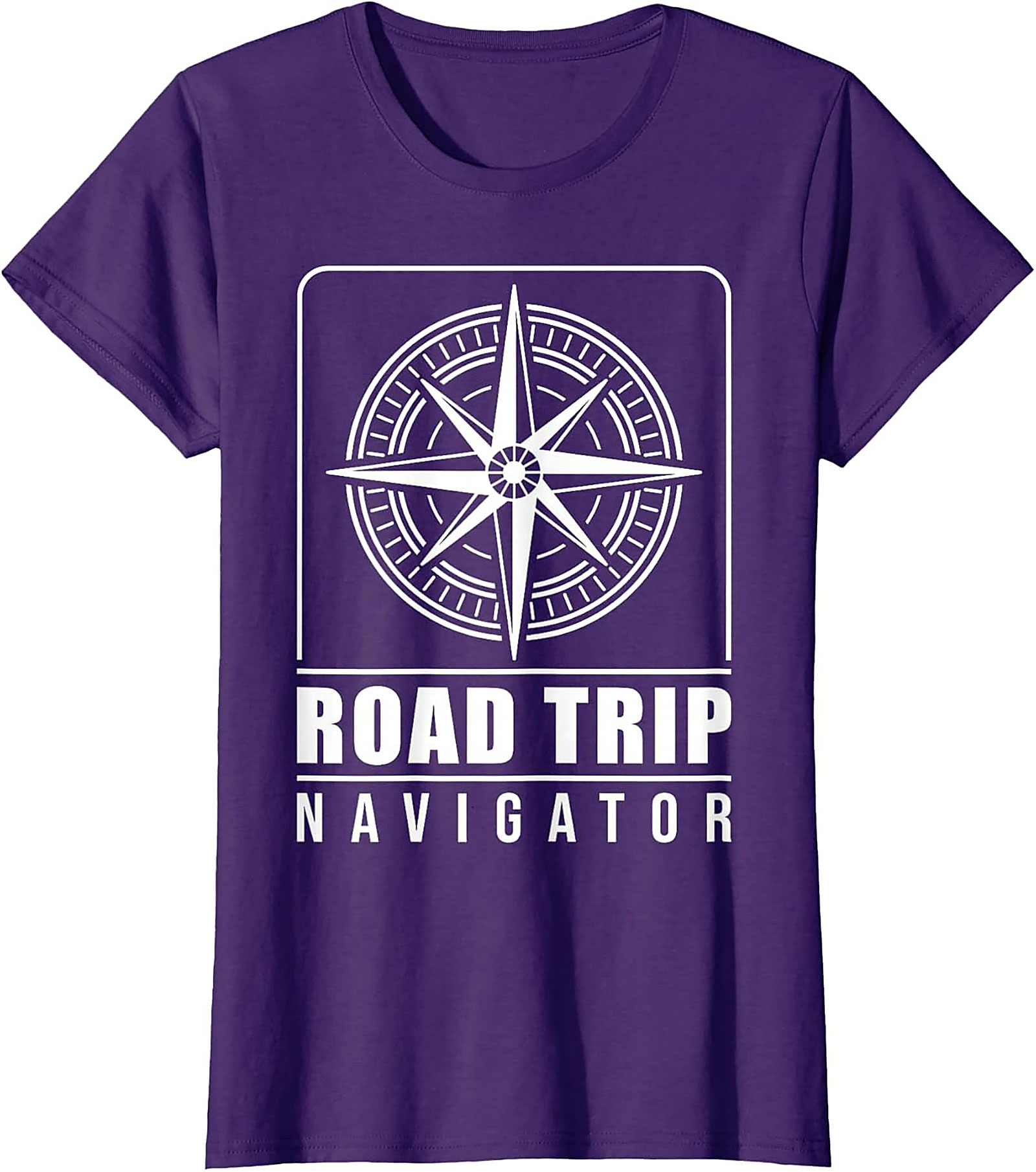 Road Trip Navigator T-Shirt Soft Cotton Travel Tee