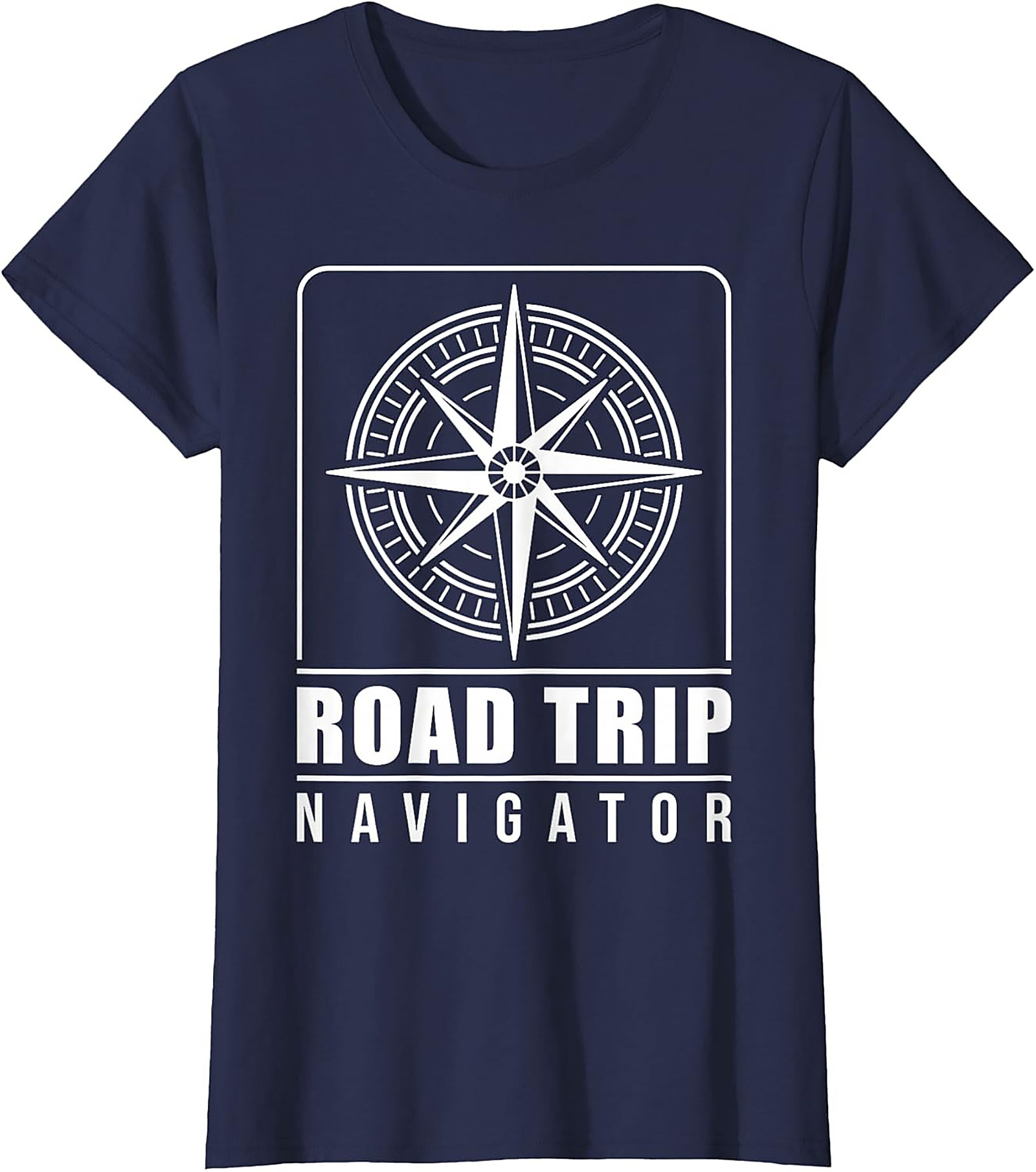 Road Trip Navigator T-Shirt Soft Cotton Travel Tee
