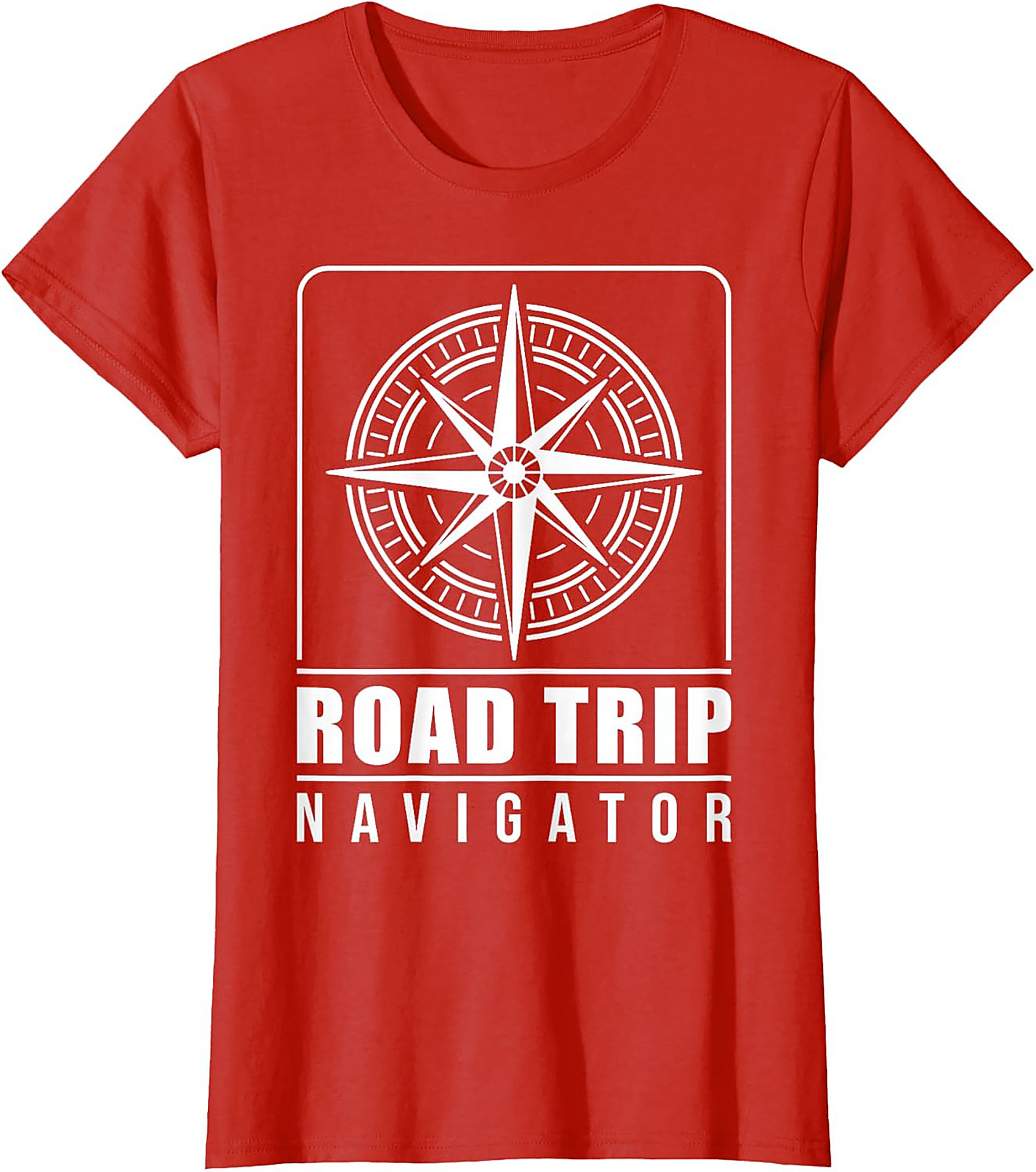 Road Trip Navigator T-Shirt Soft Cotton Travel Tee