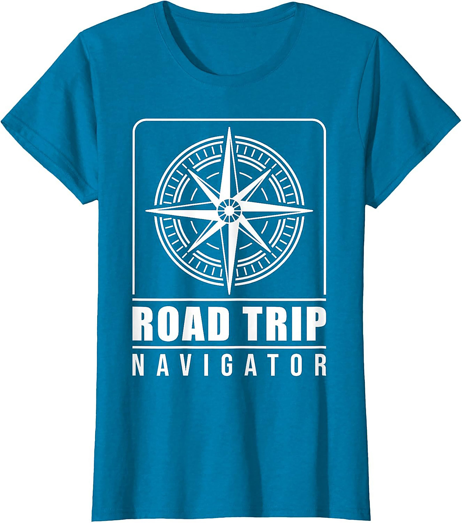 Road Trip Navigator T-Shirt Soft Cotton Travel Tee