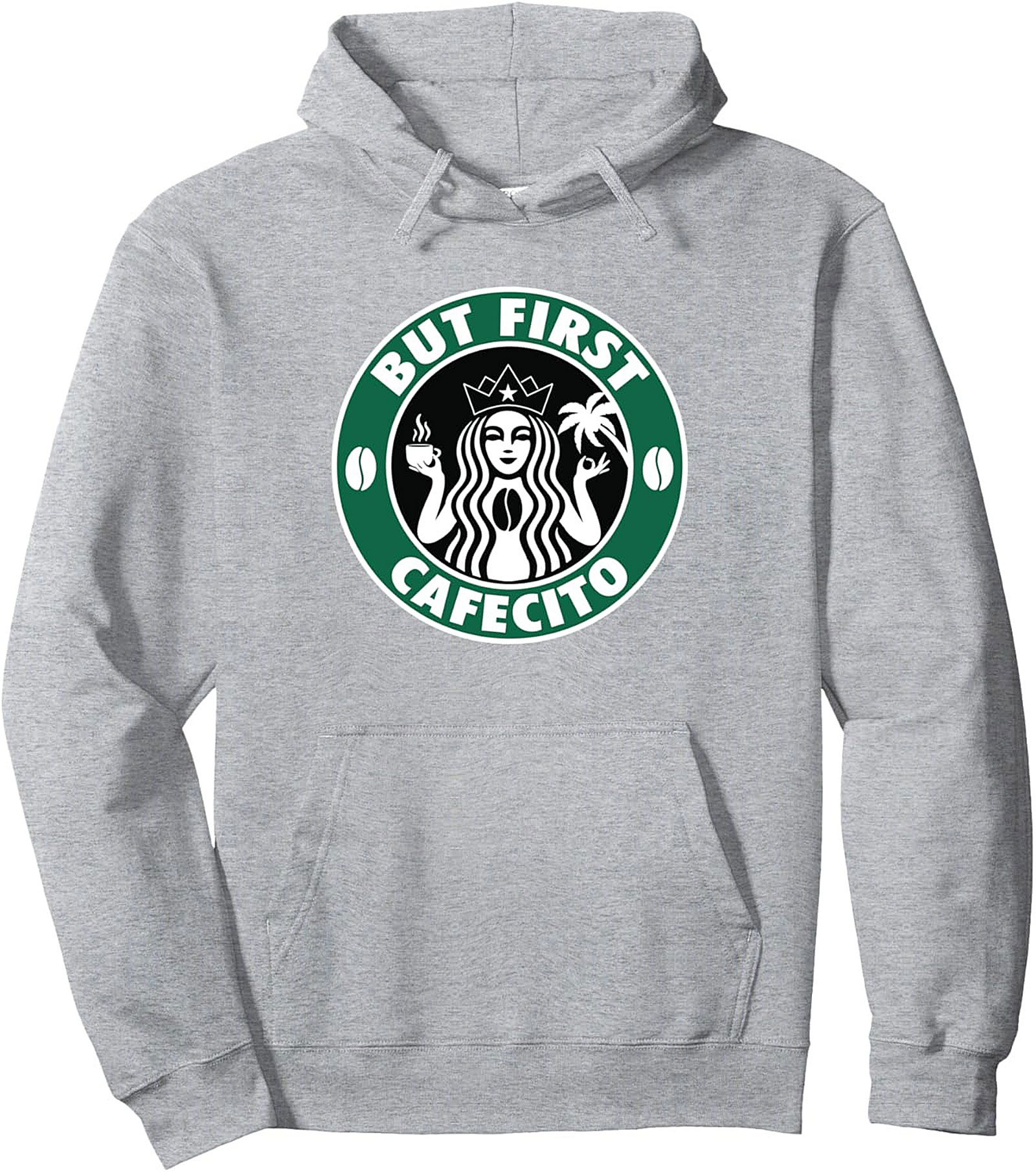 Cafecito Pullover Hoodie Latin Coffee Graphic Hoodie