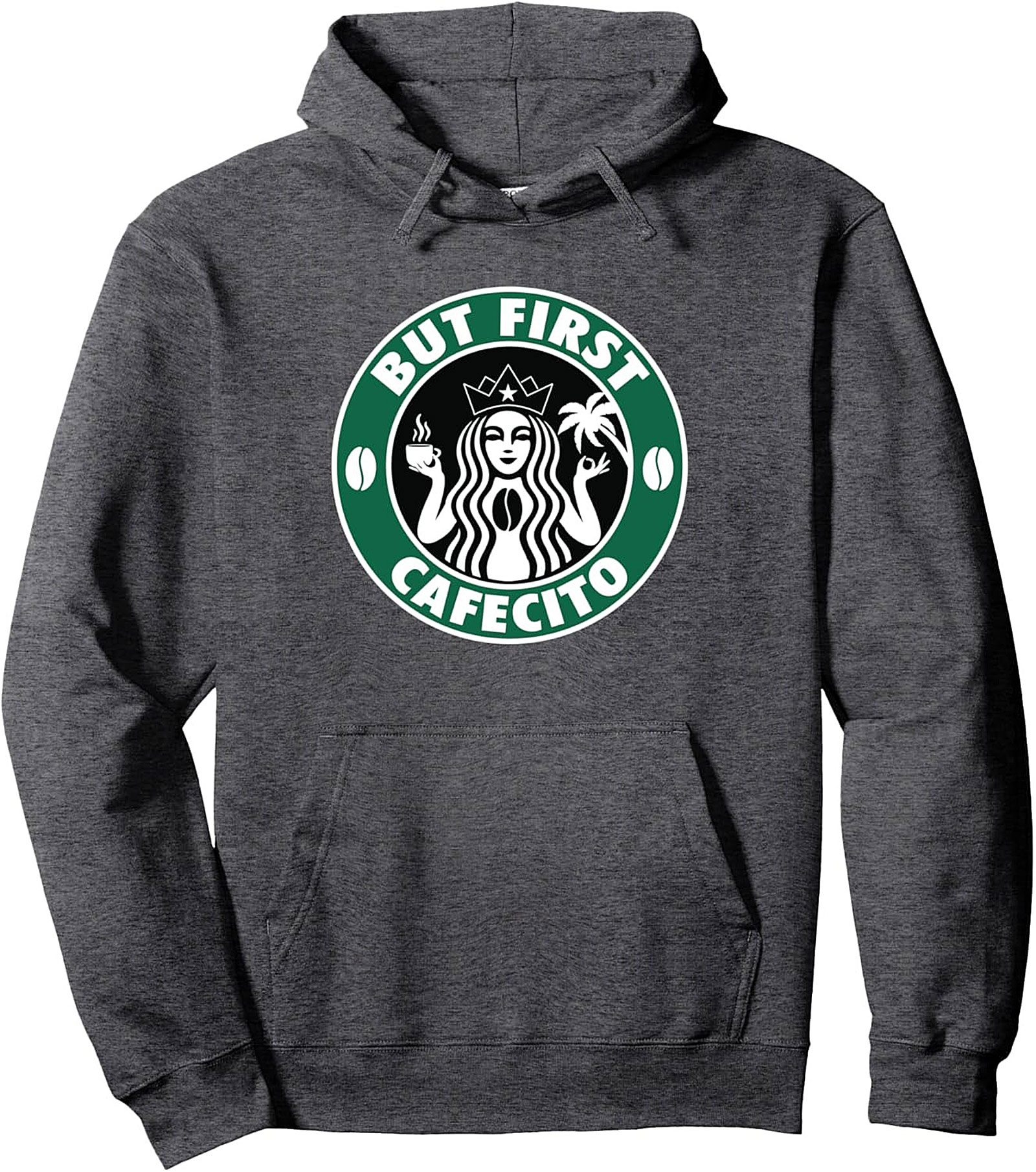Cafecito Pullover Hoodie Latin Coffee Graphic Hoodie