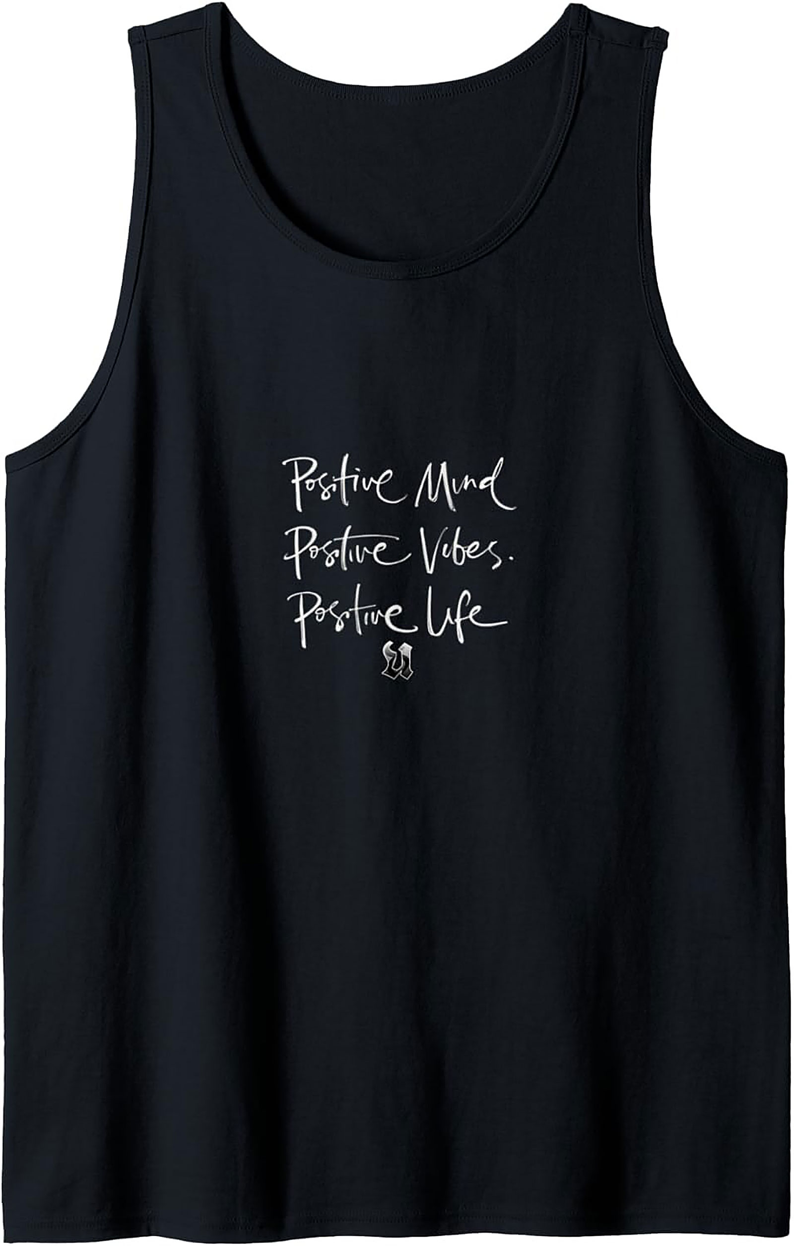 Positive Vibes Graphic Tank | Motivational Sleeveless Shirt