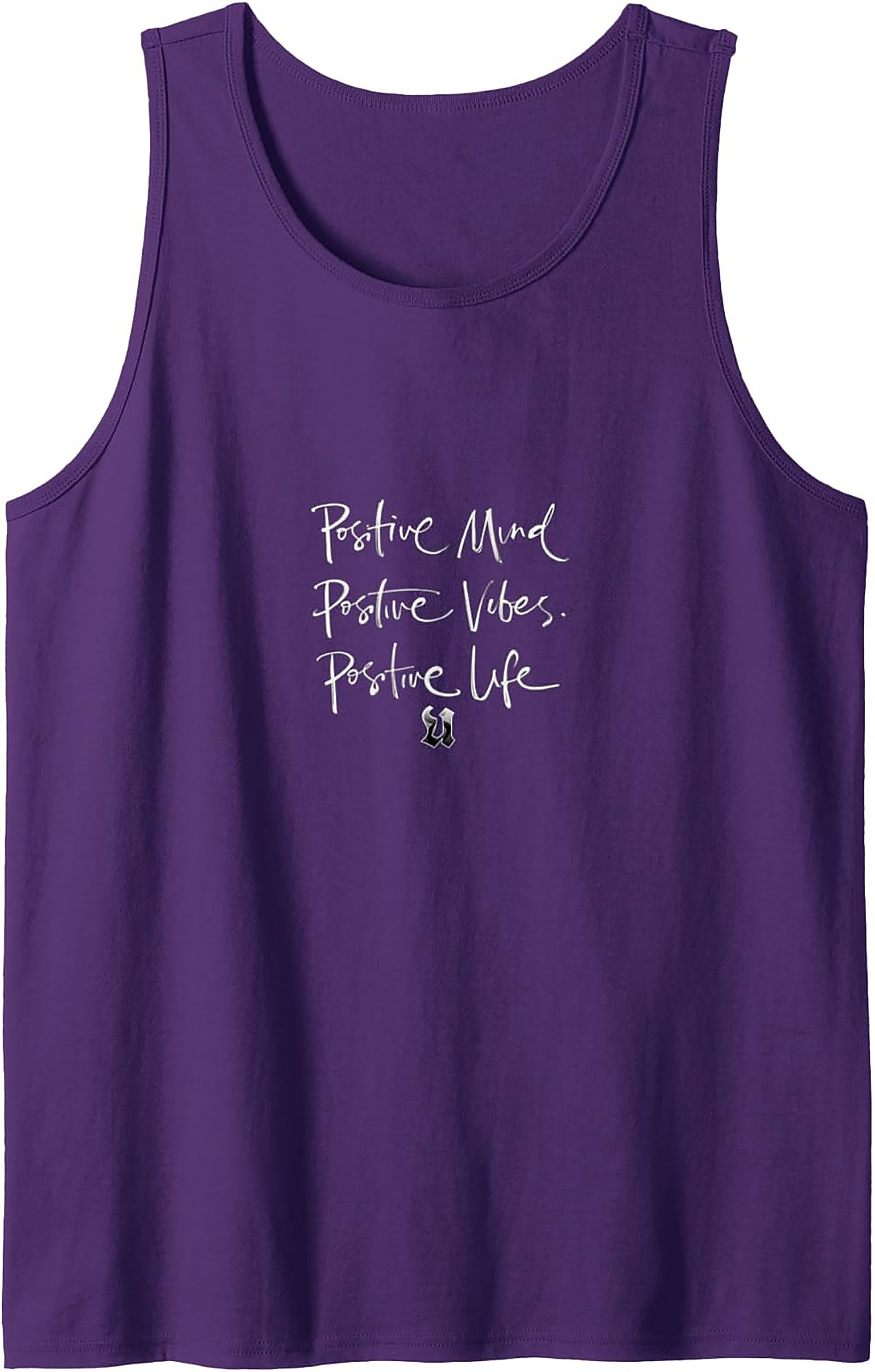 Positive Vibes Graphic Tank | Motivational Sleeveless Shirt