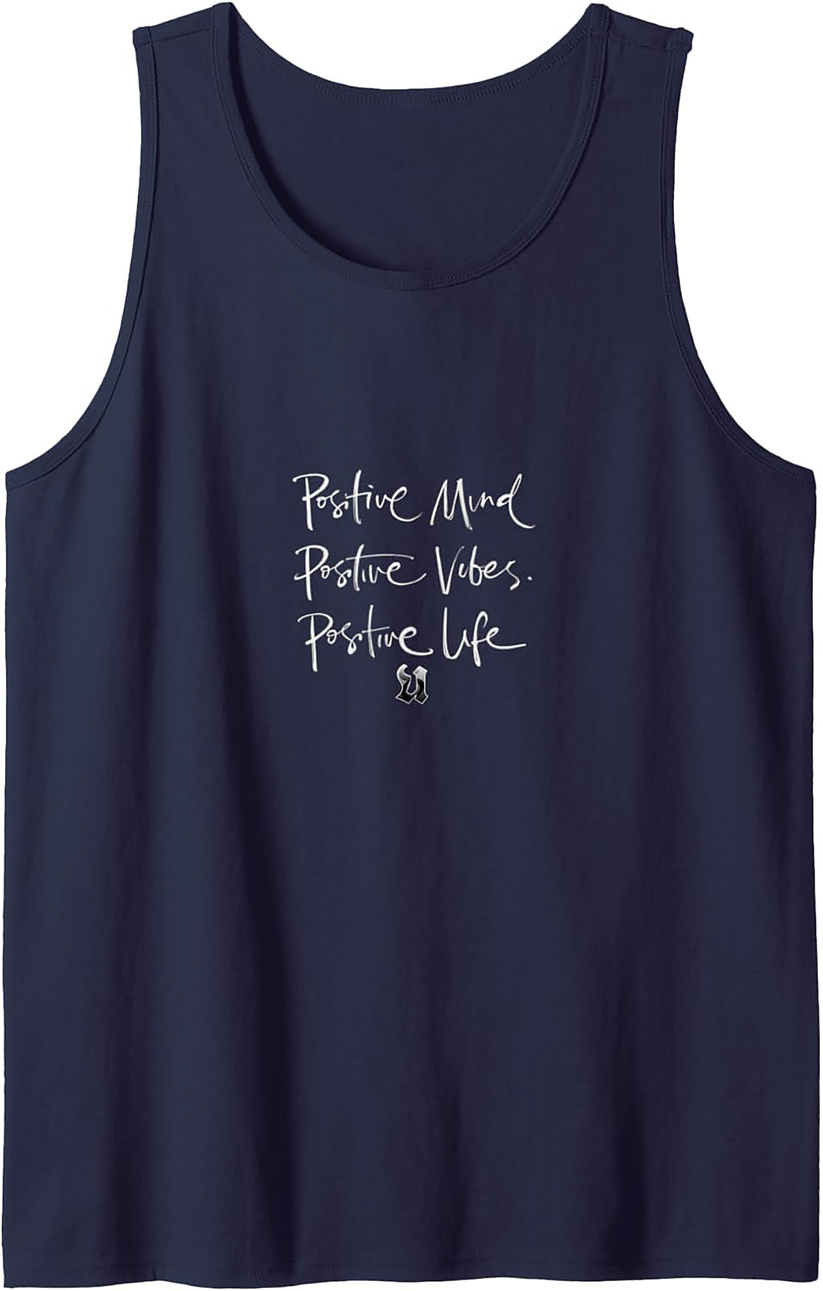 Positive Vibes Graphic Tank | Motivational Sleeveless Shirt