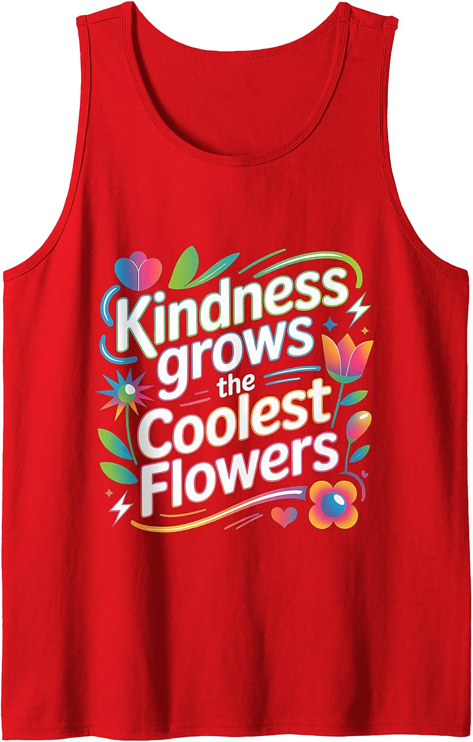 Kindness Graphic Tank | Positive Message Sleeveless Shirt