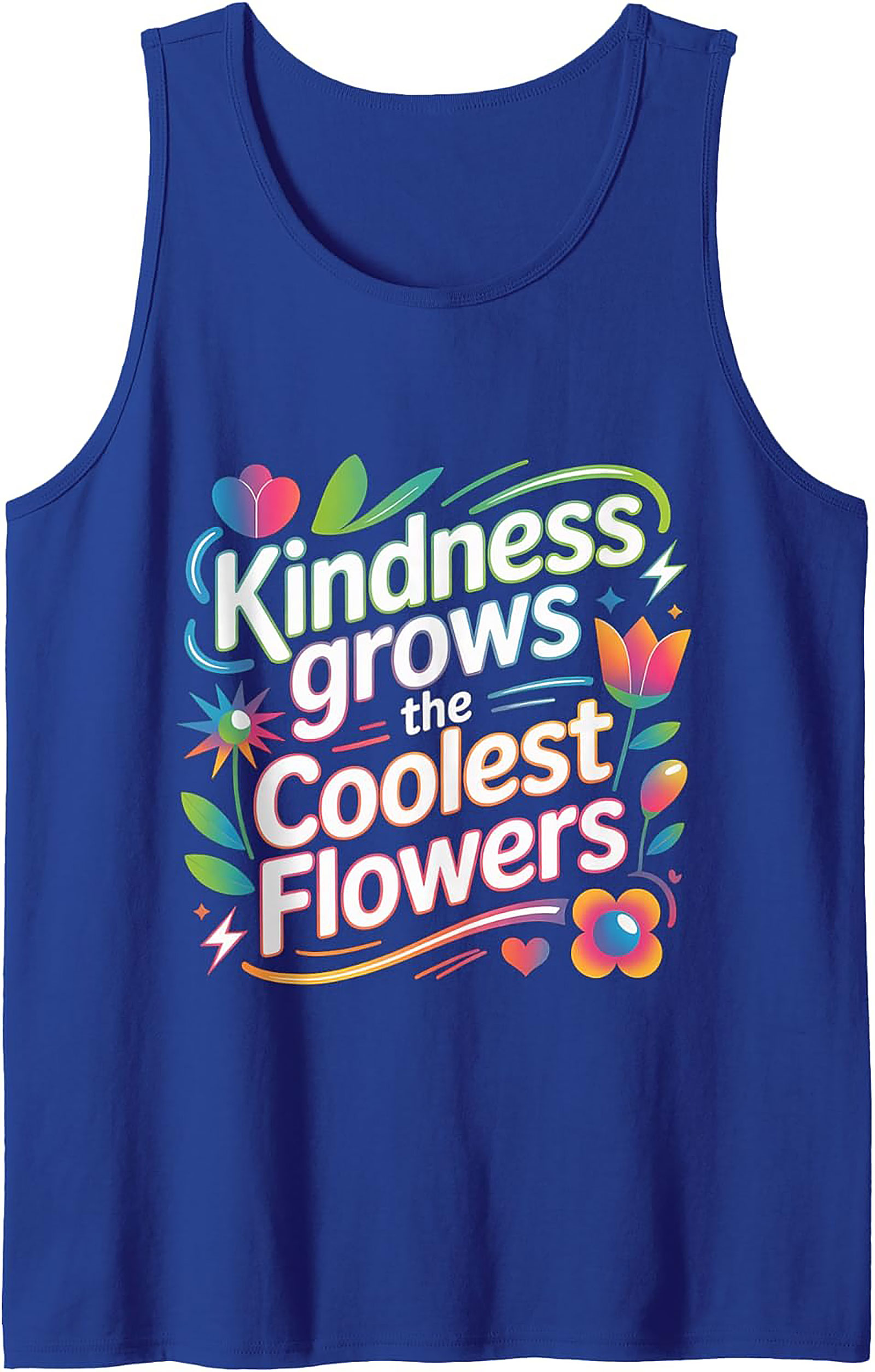 Kindness Graphic Tank | Positive Message Sleeveless Shirt