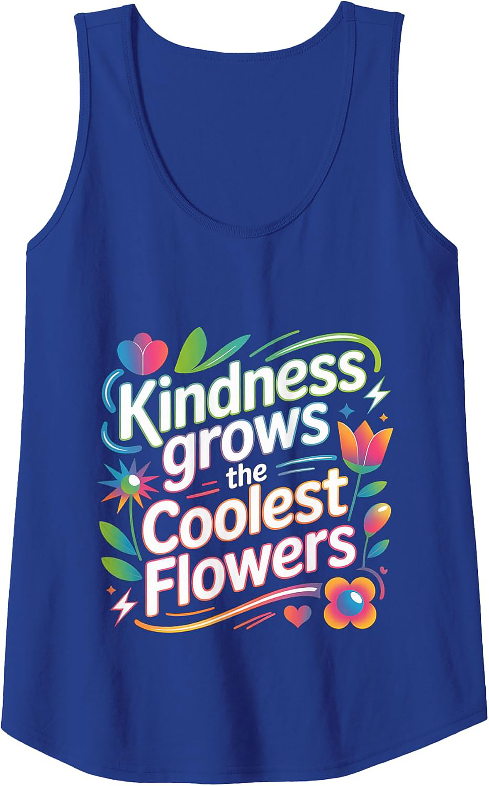 Kindness Graphic Tank | Positive Message Sleeveless Shirt