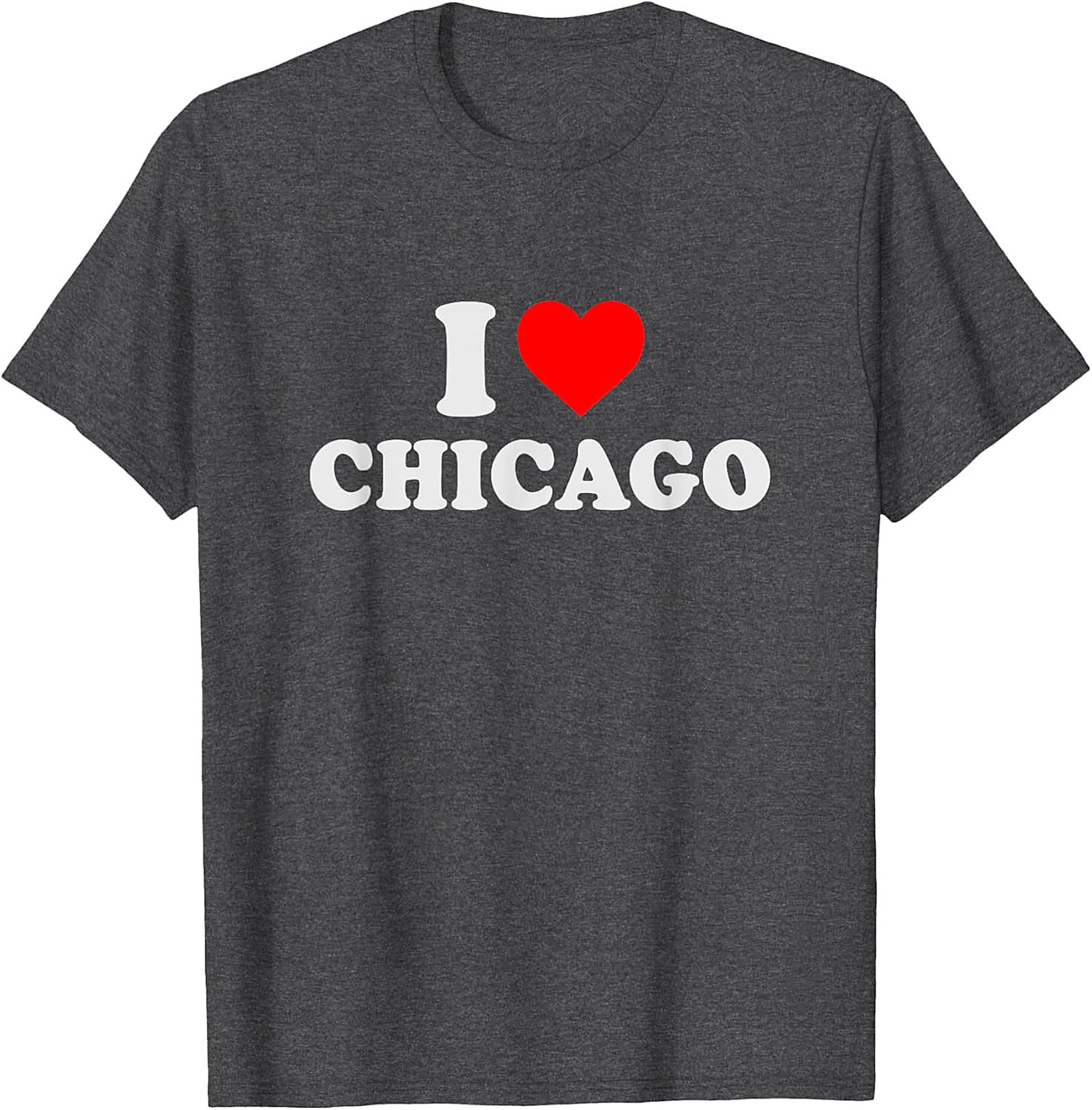 I Love Chicago Graphic Tee Unisex City Pride Shirt