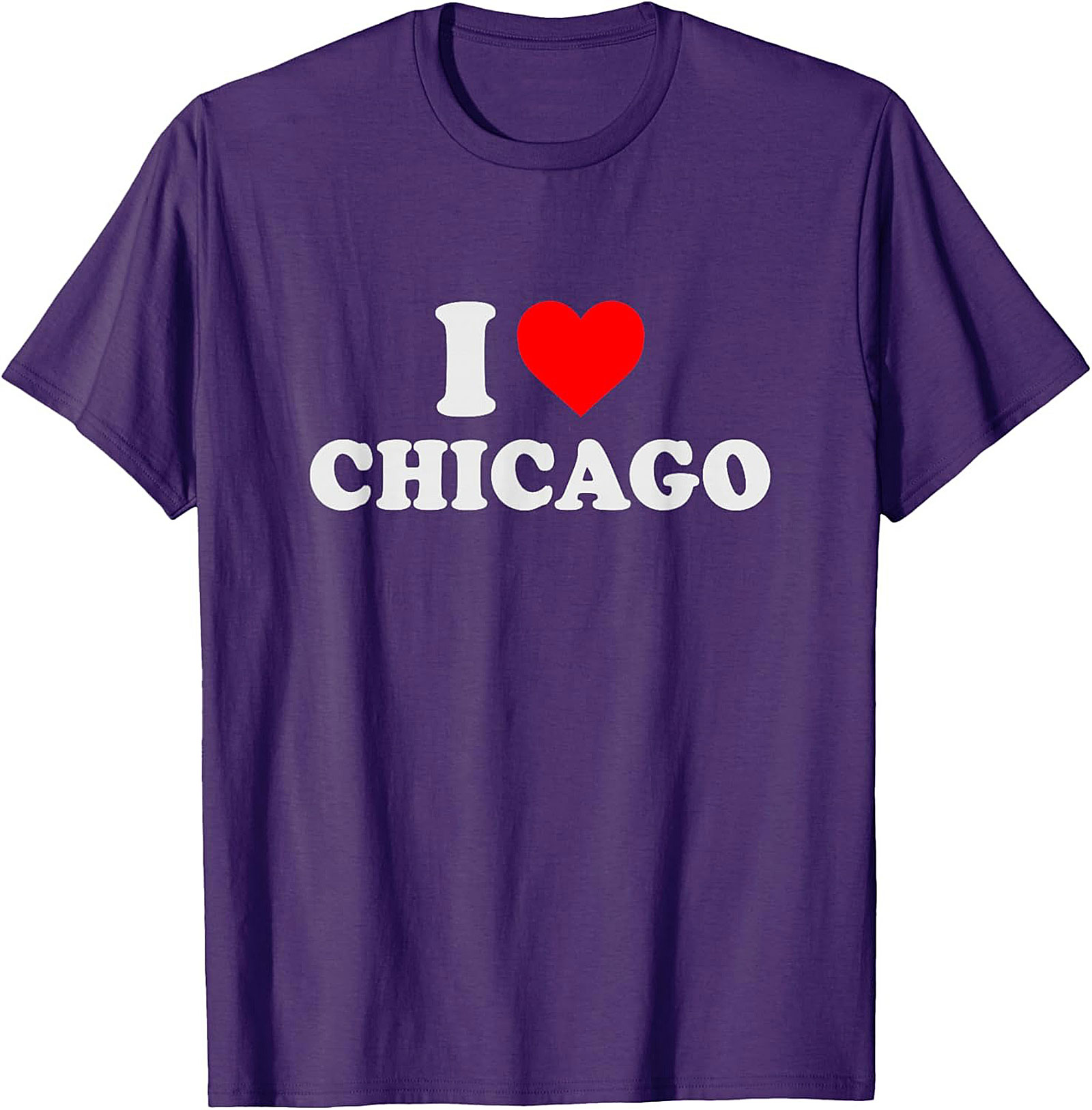 I Love Chicago Graphic Tee Unisex City Pride Shirt