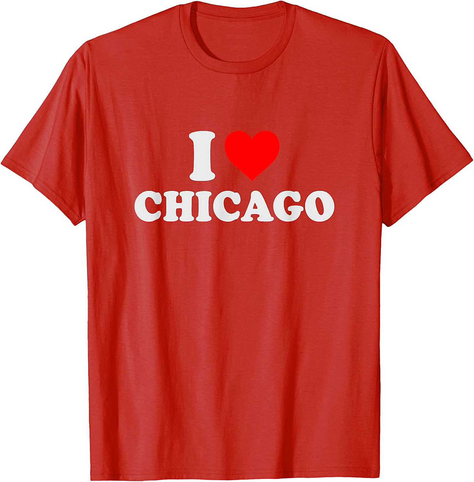 I Love Chicago Graphic Tee Unisex City Pride Shirt
