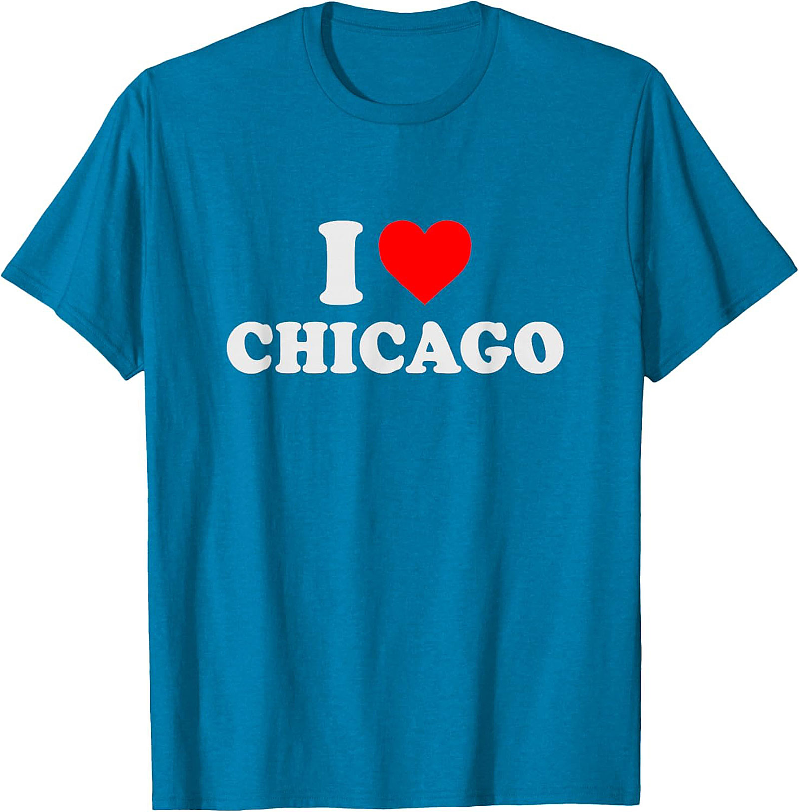 I Love Chicago Graphic Tee Unisex City Pride Shirt