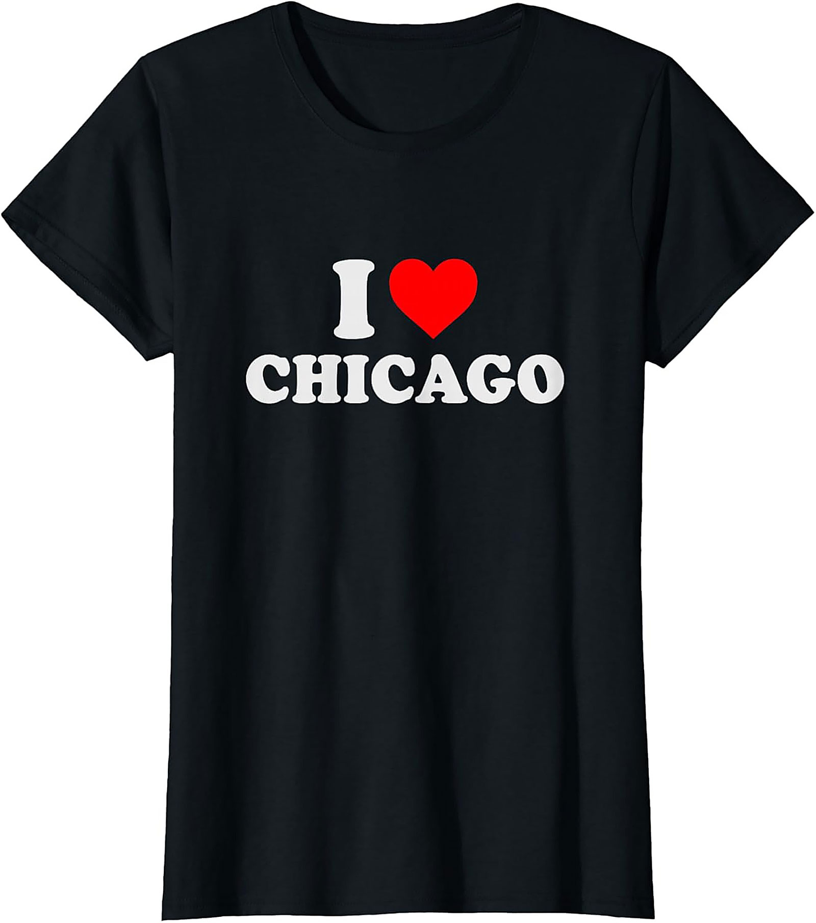 I Love Chicago Graphic Tee Unisex City Pride Shirt