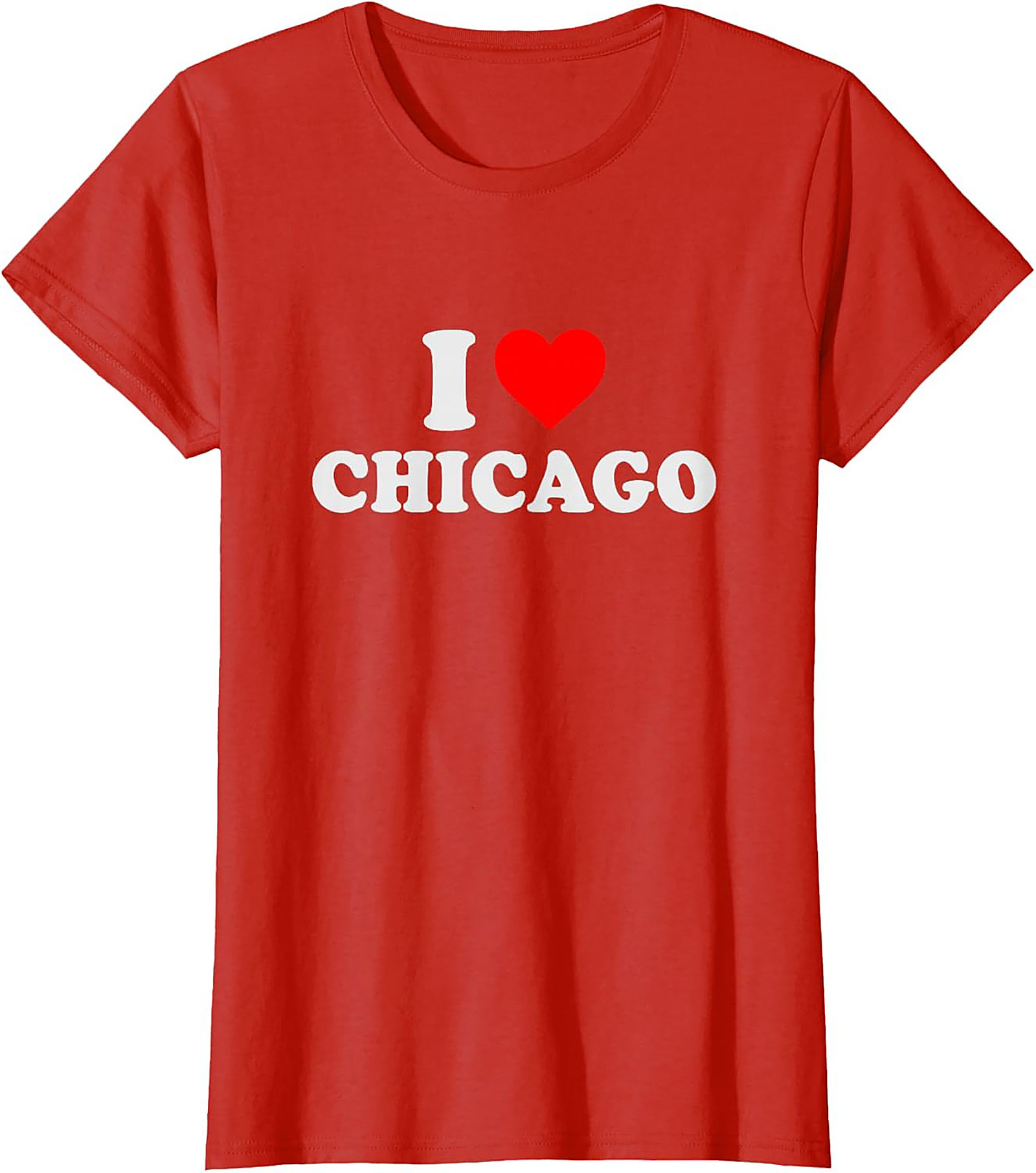 I Love Chicago Graphic Tee Unisex City Pride Shirt
