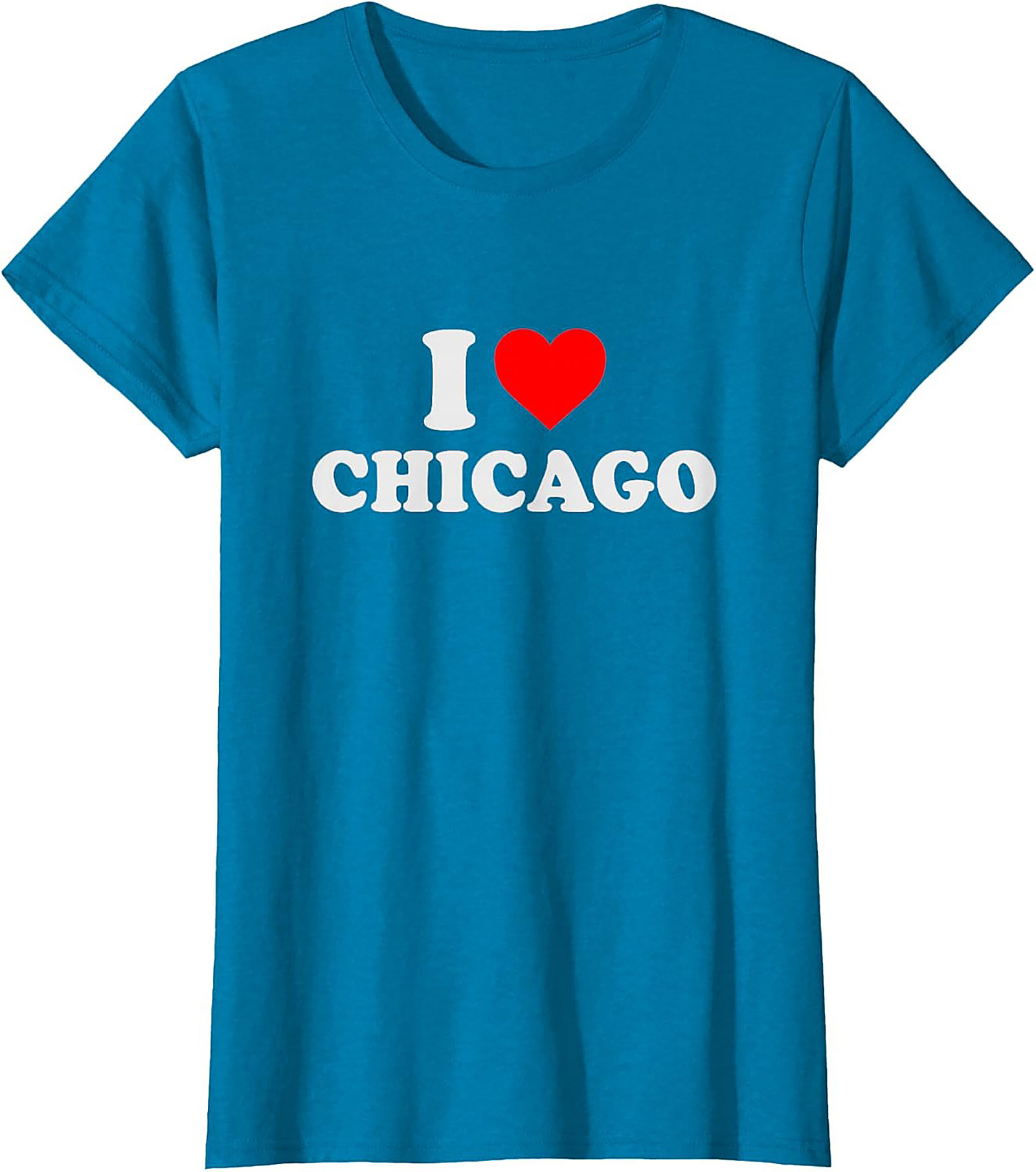 I Love Chicago Graphic Tee Unisex City Pride Shirt