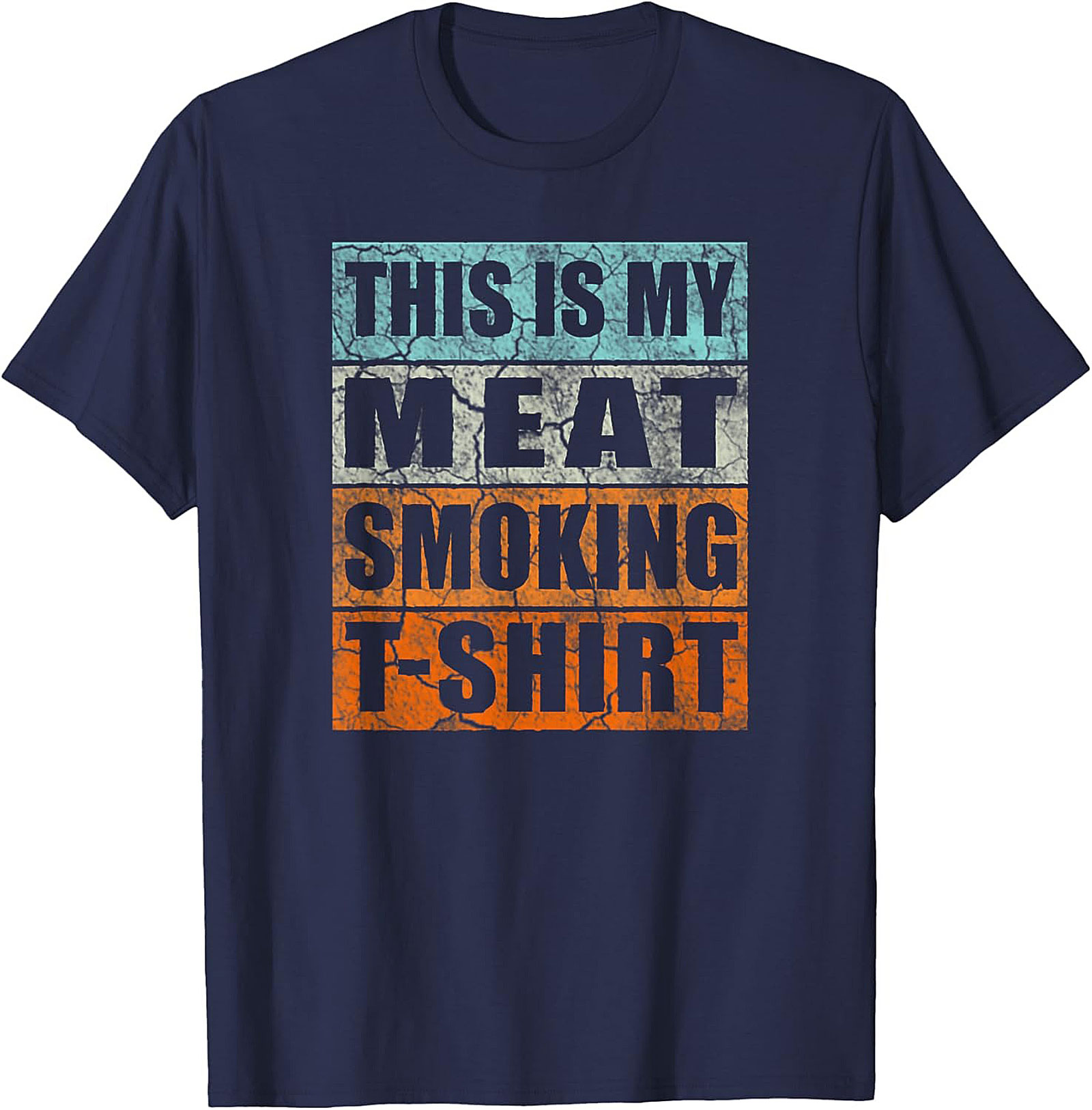 Funny Meat Smoking T-Shirt | Vintage BBQ Grilling Tee