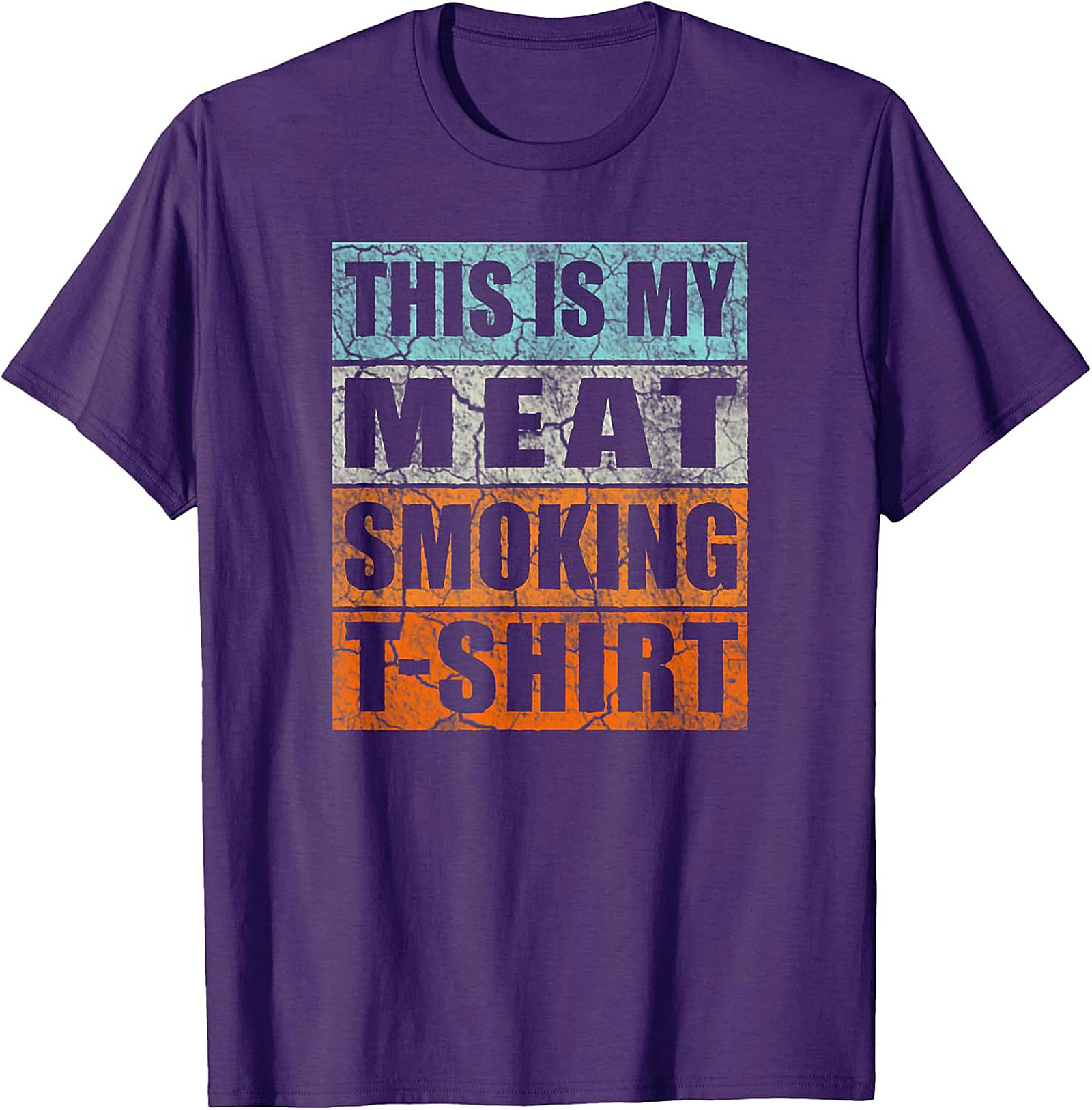 Funny Meat Smoking T-Shirt | Vintage BBQ Grilling Tee