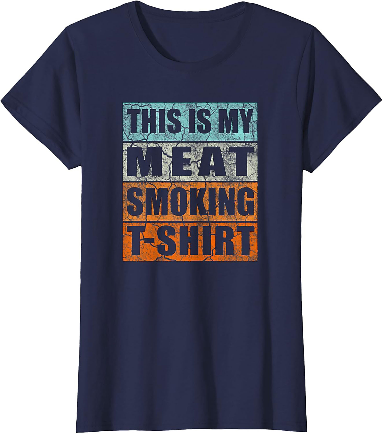 Funny Meat Smoking T-Shirt | Vintage BBQ Grilling Tee