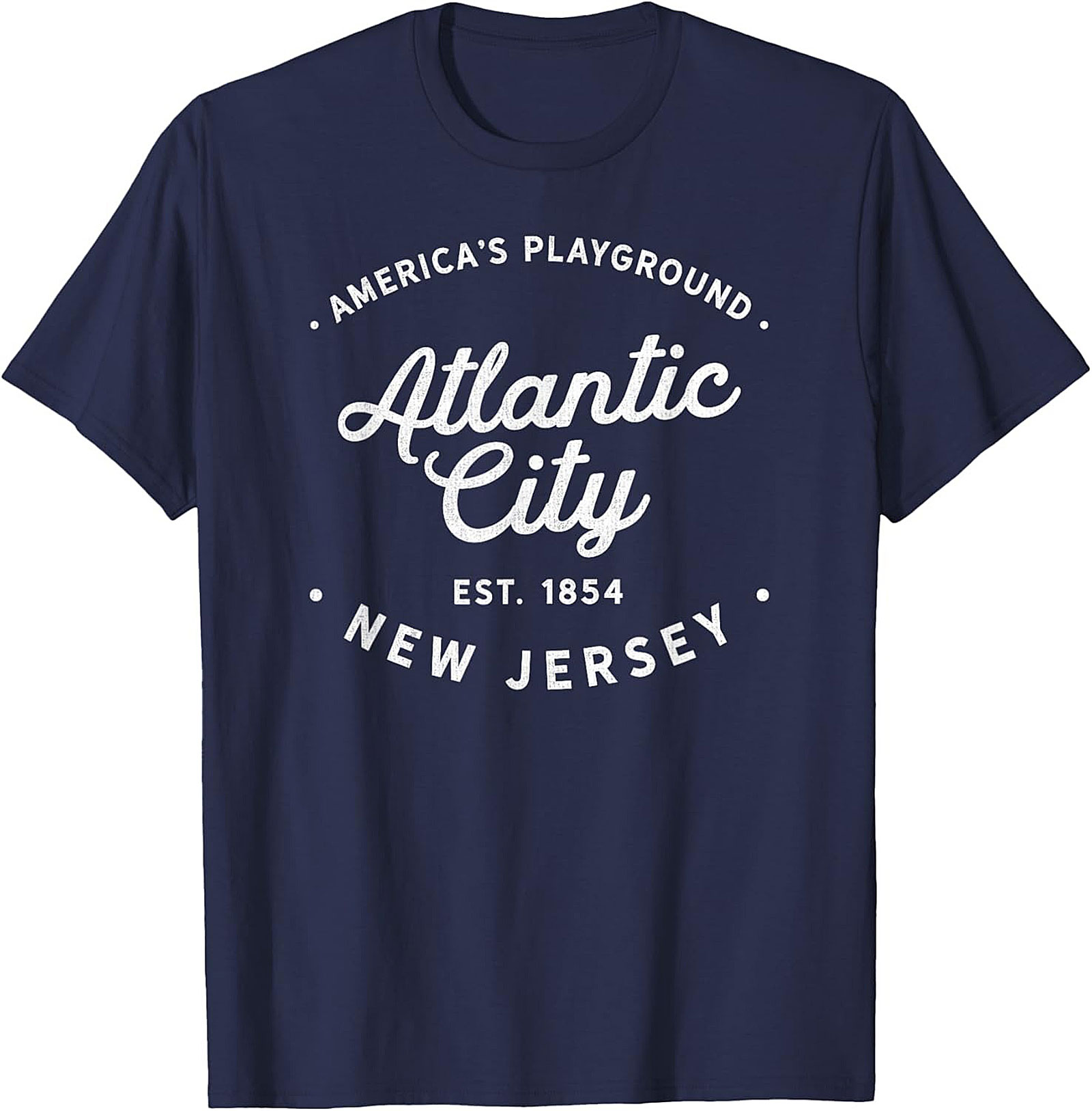 Atlantic City New Jersey T-Shirt Vintage Graphic Tee