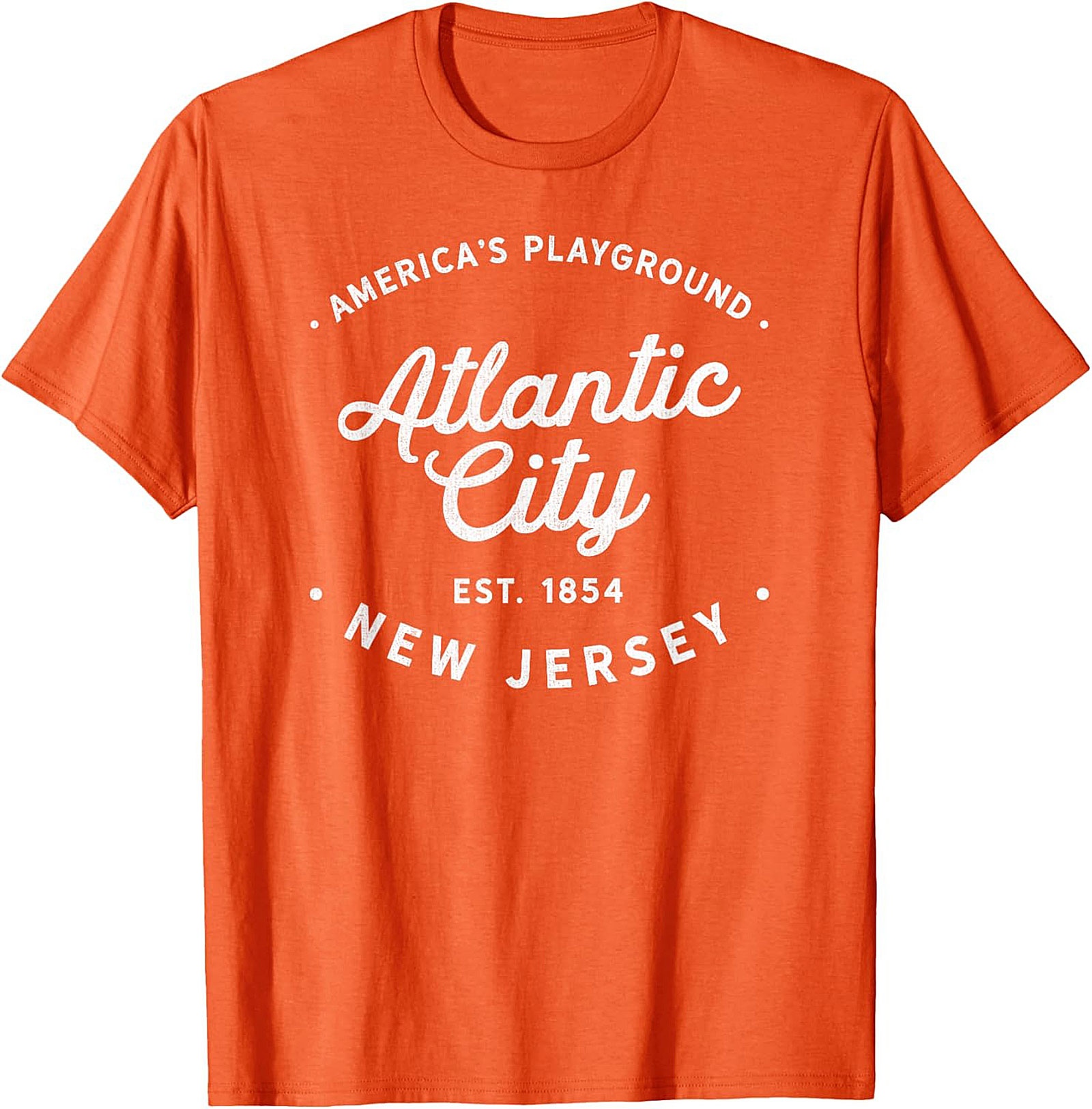 Atlantic City New Jersey T-Shirt Vintage Graphic Tee