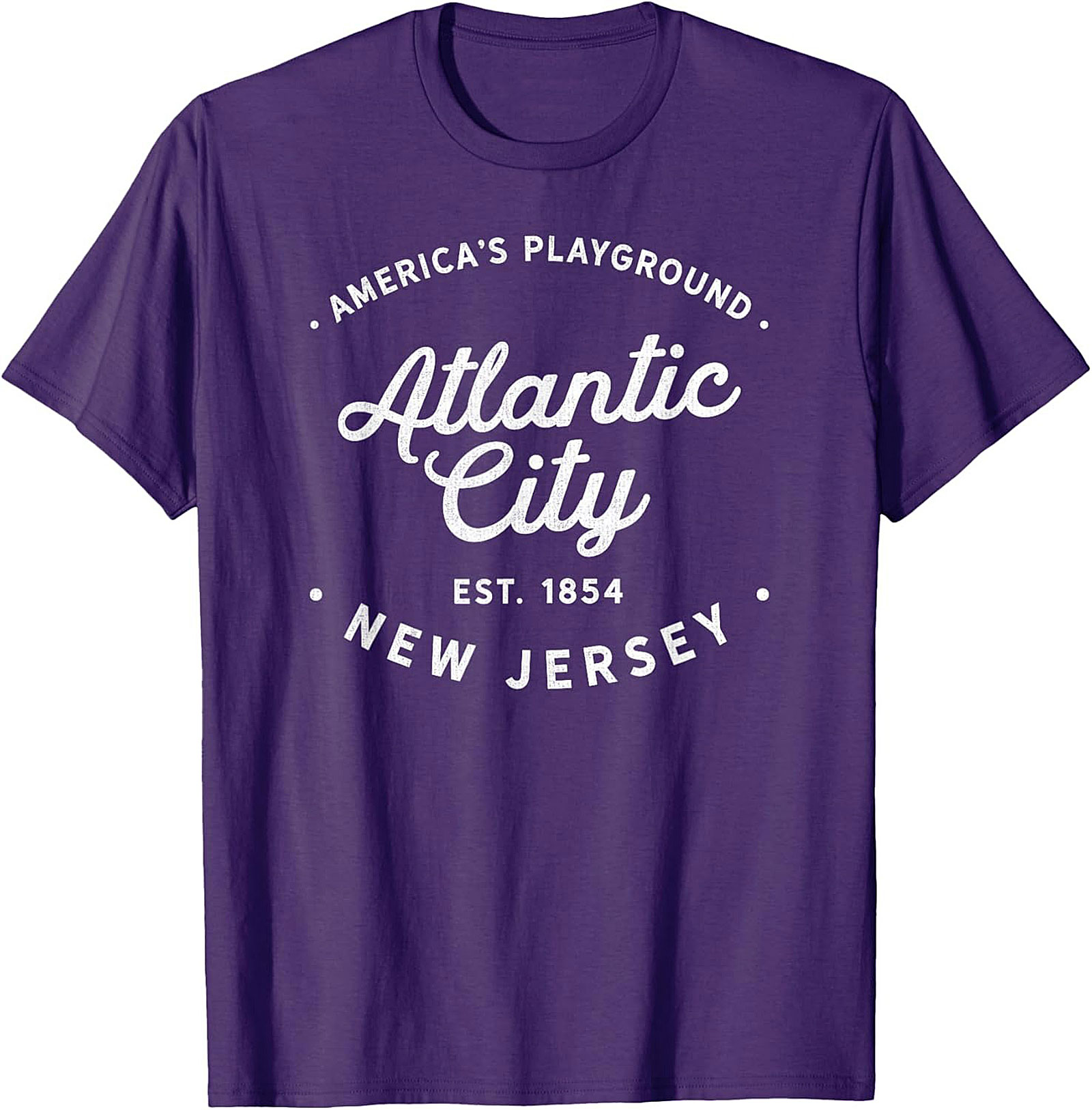 Atlantic City New Jersey T-Shirt Vintage Graphic Tee