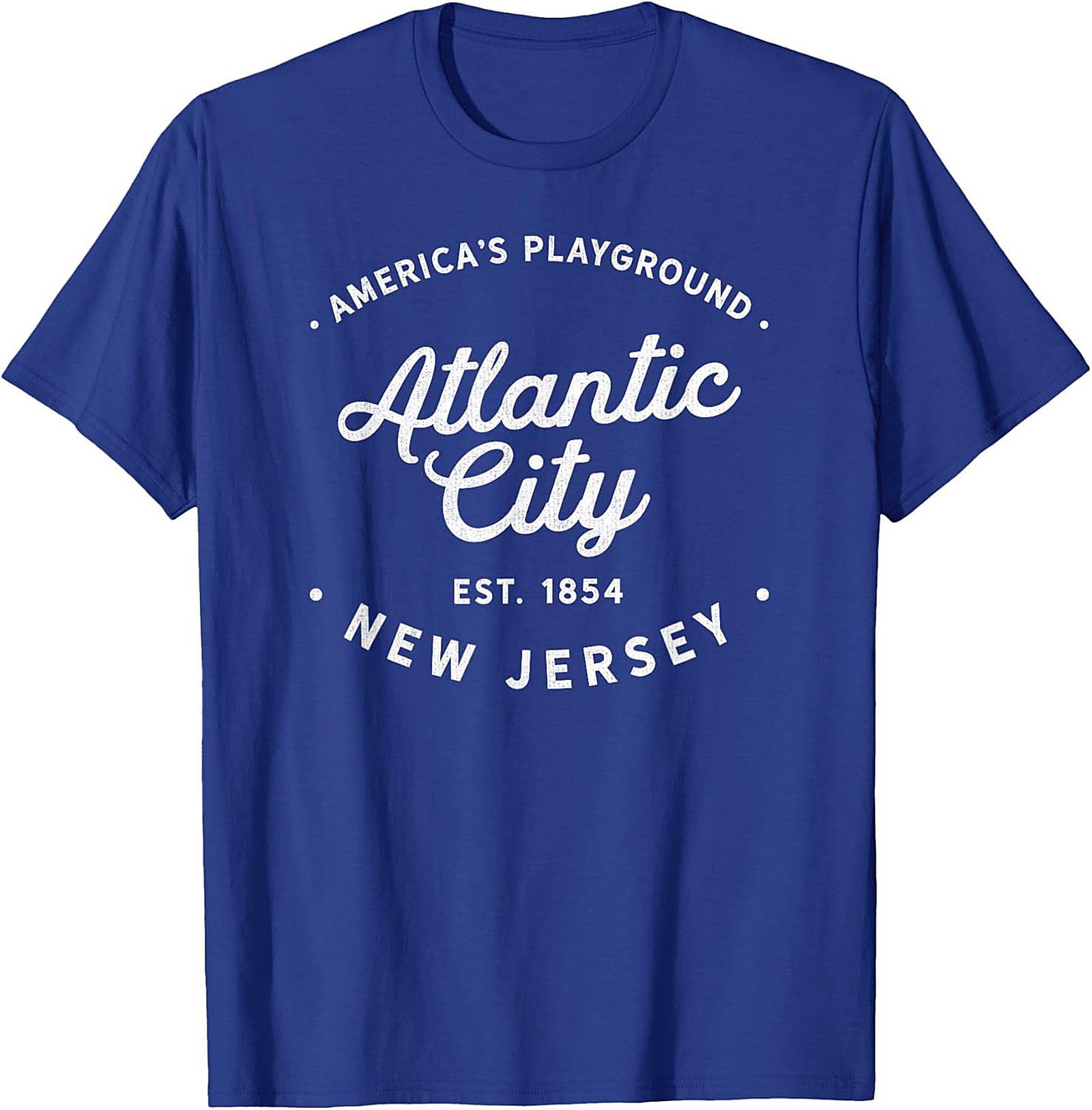 Atlantic City New Jersey T-Shirt Vintage Graphic Tee