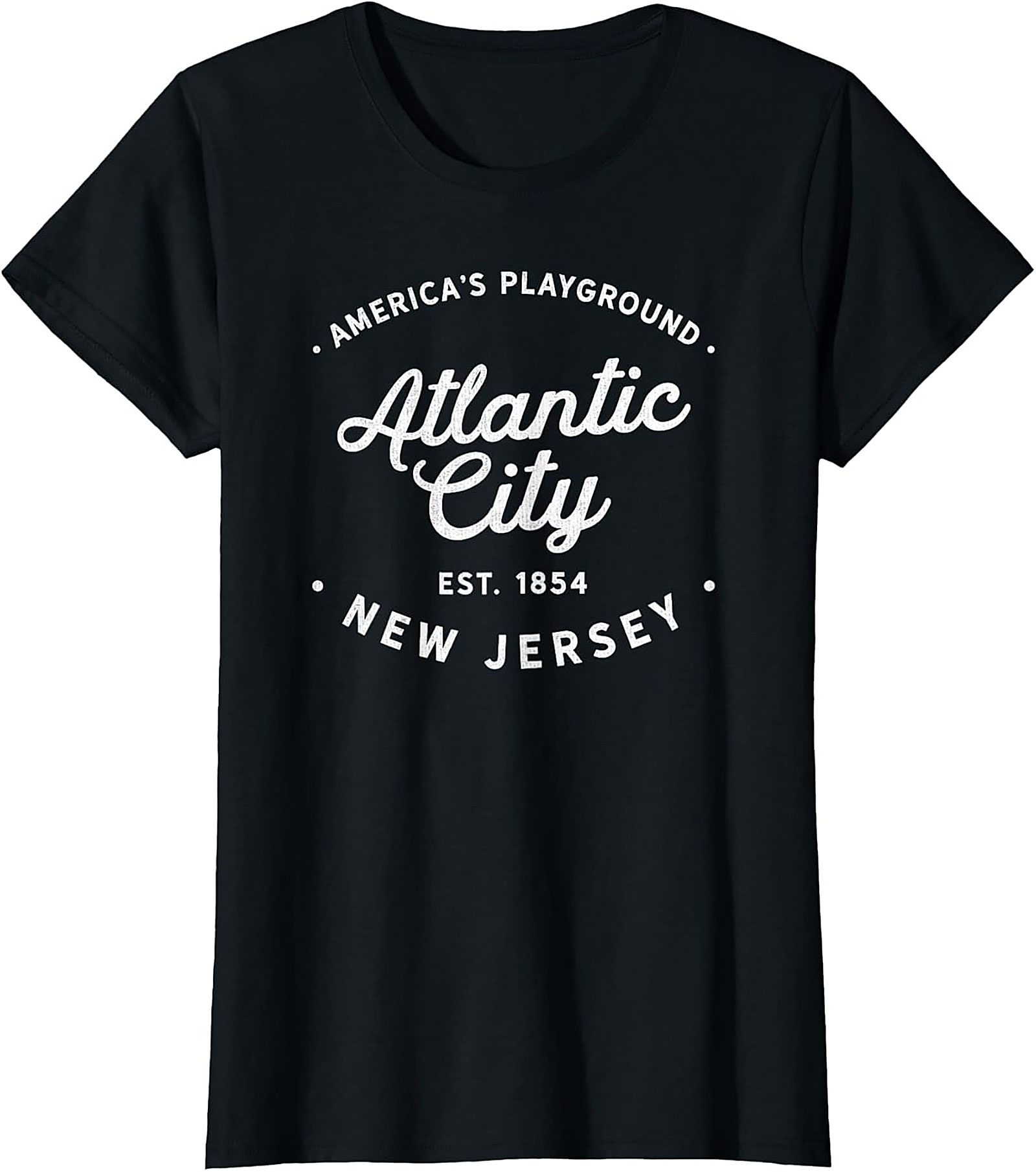 Atlantic City New Jersey T-Shirt Vintage Graphic Tee