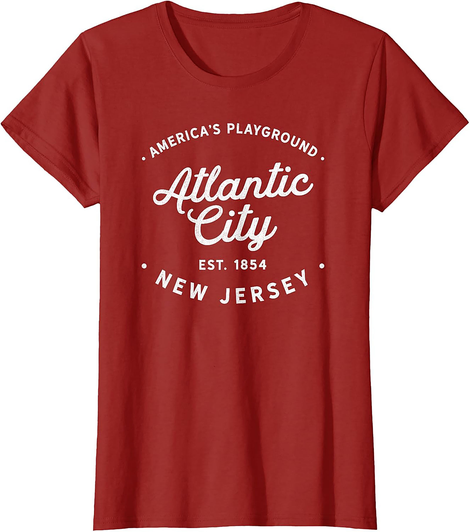 Atlantic City New Jersey T-Shirt Vintage Graphic Tee