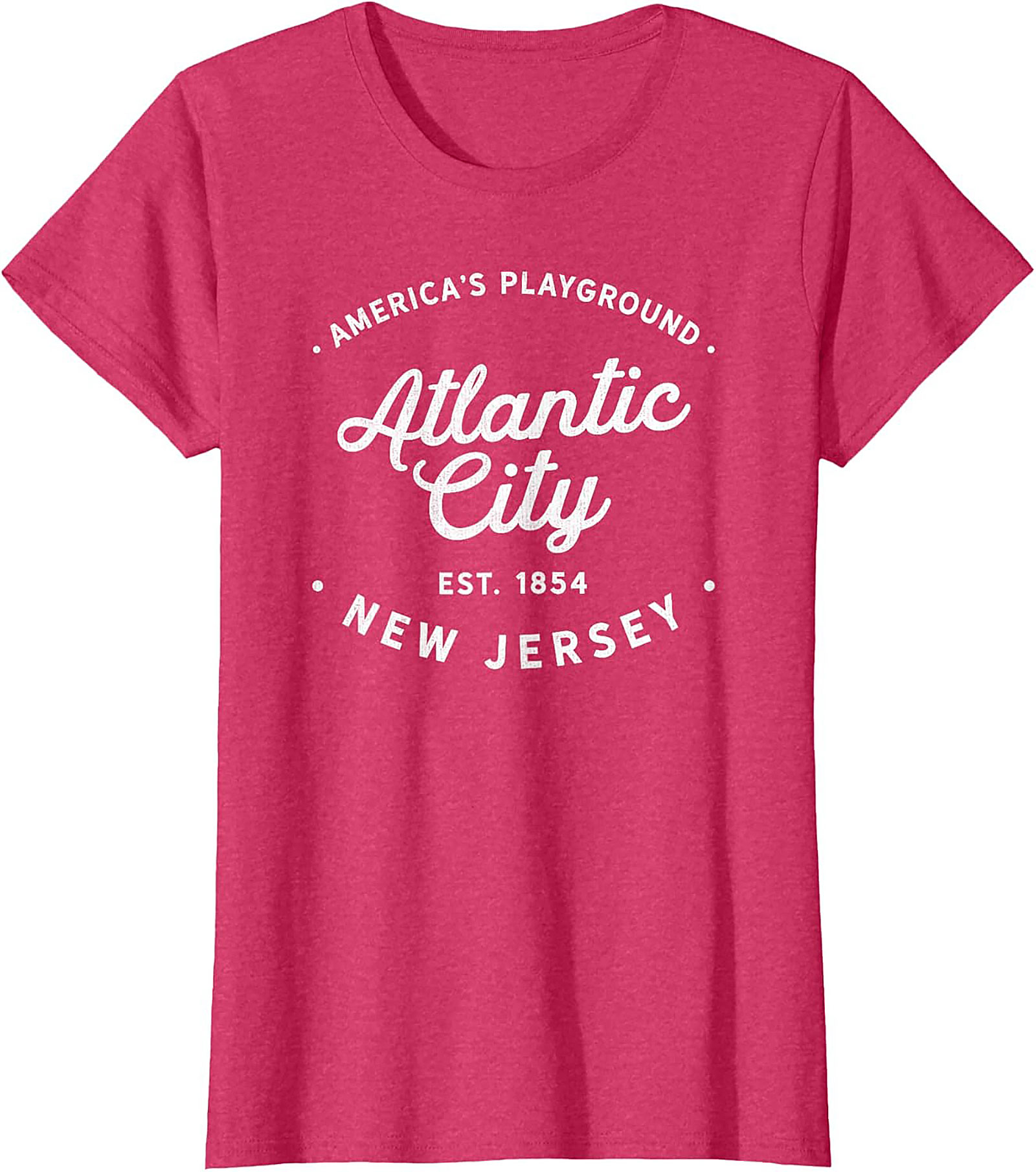 Atlantic City New Jersey T-Shirt Vintage Graphic Tee