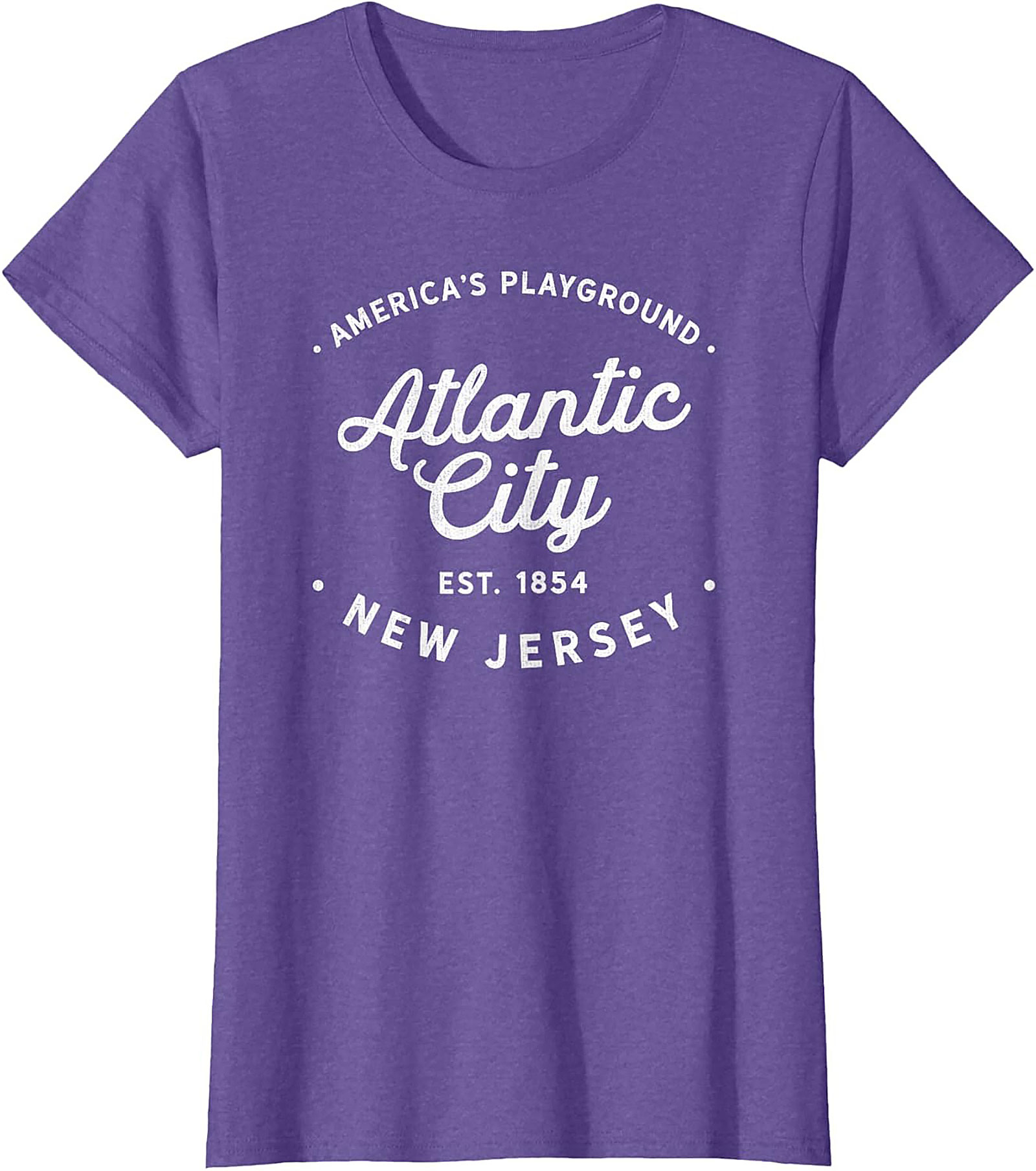 Atlantic City New Jersey T-Shirt Vintage Graphic Tee