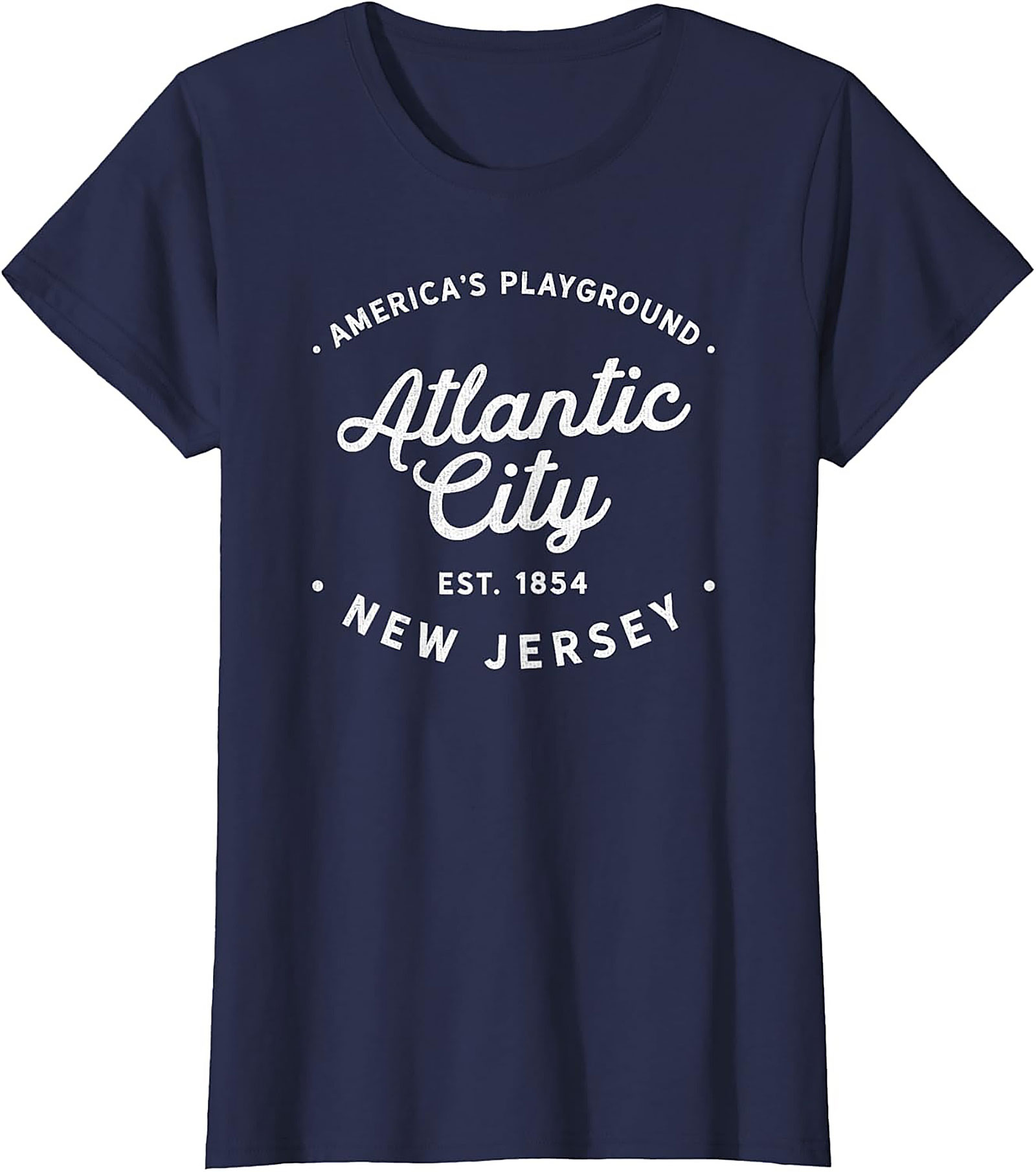 Atlantic City New Jersey T-Shirt Vintage Graphic Tee