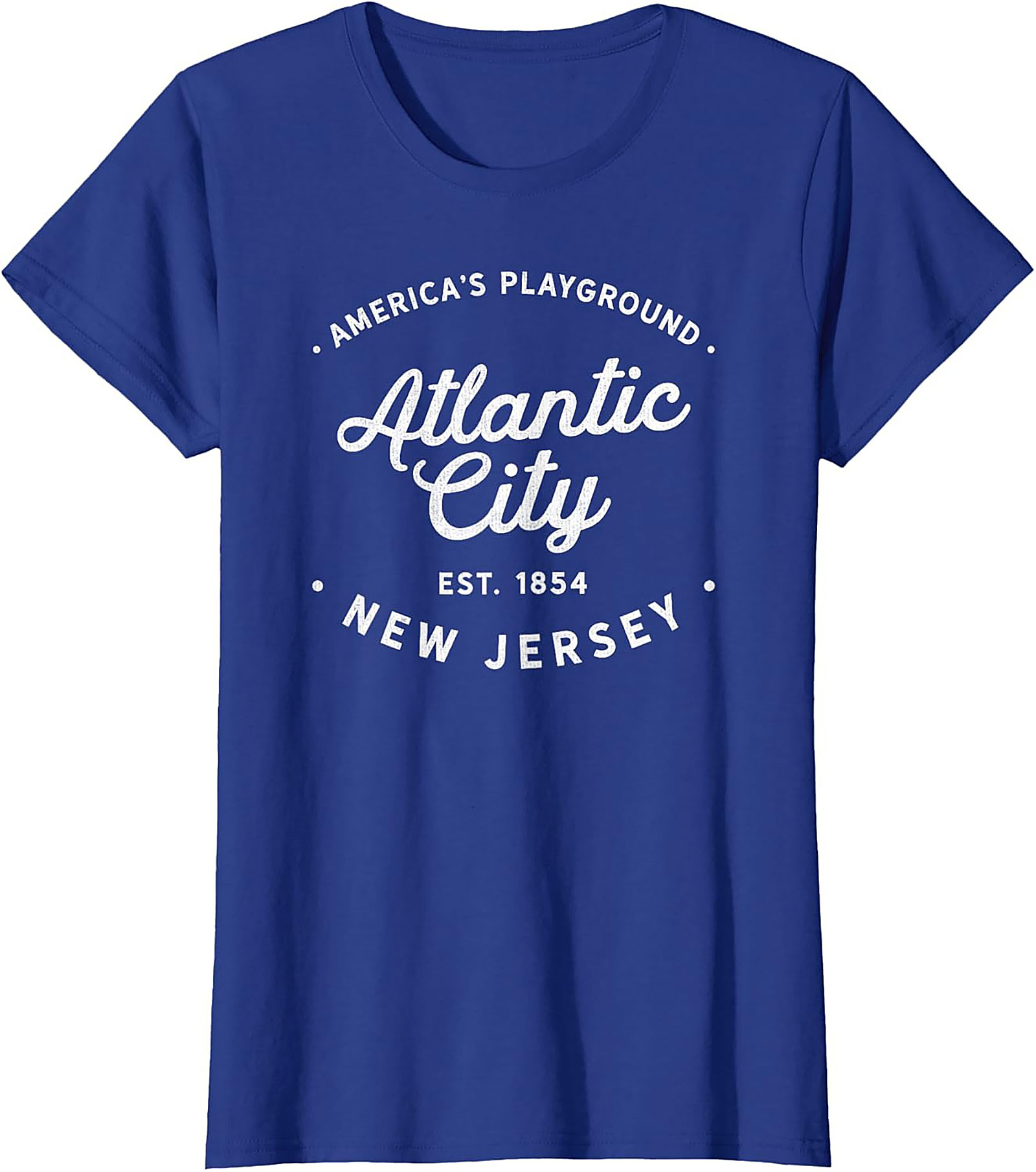 Atlantic City New Jersey T-Shirt Vintage Graphic Tee