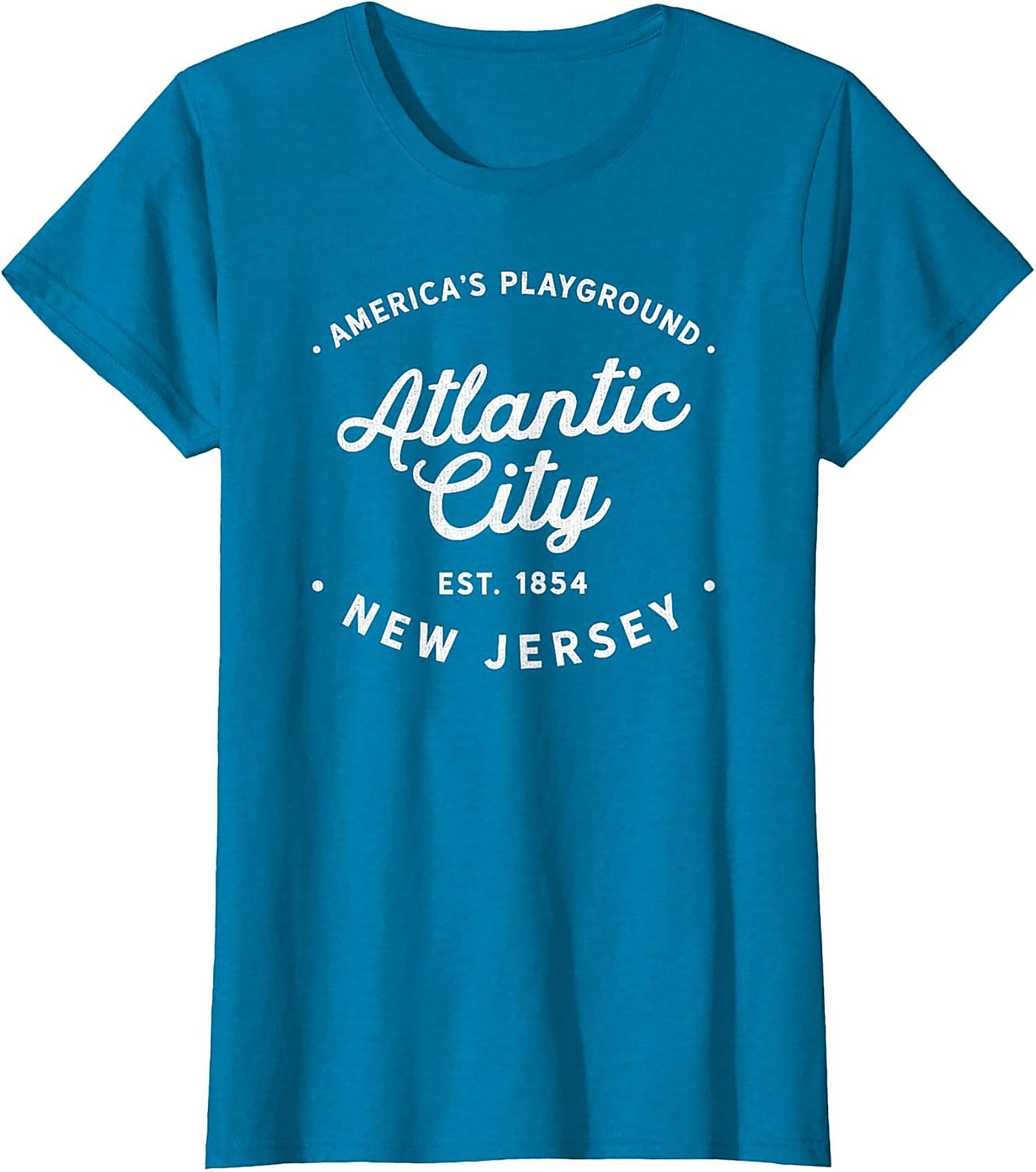 Atlantic City New Jersey T-Shirt Vintage Graphic Tee