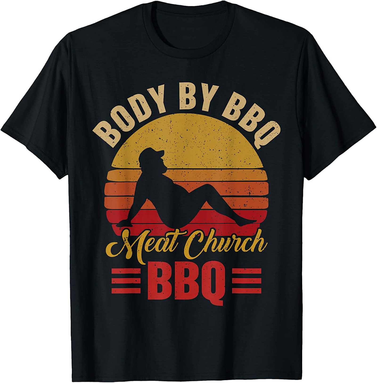 Body By BBQ T-Shirt | Funny Meat Church Graphic Tee