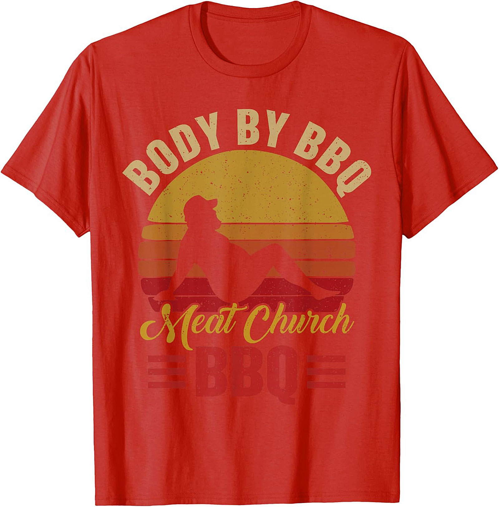 Body By BBQ T-Shirt | Funny Meat Church Graphic Tee