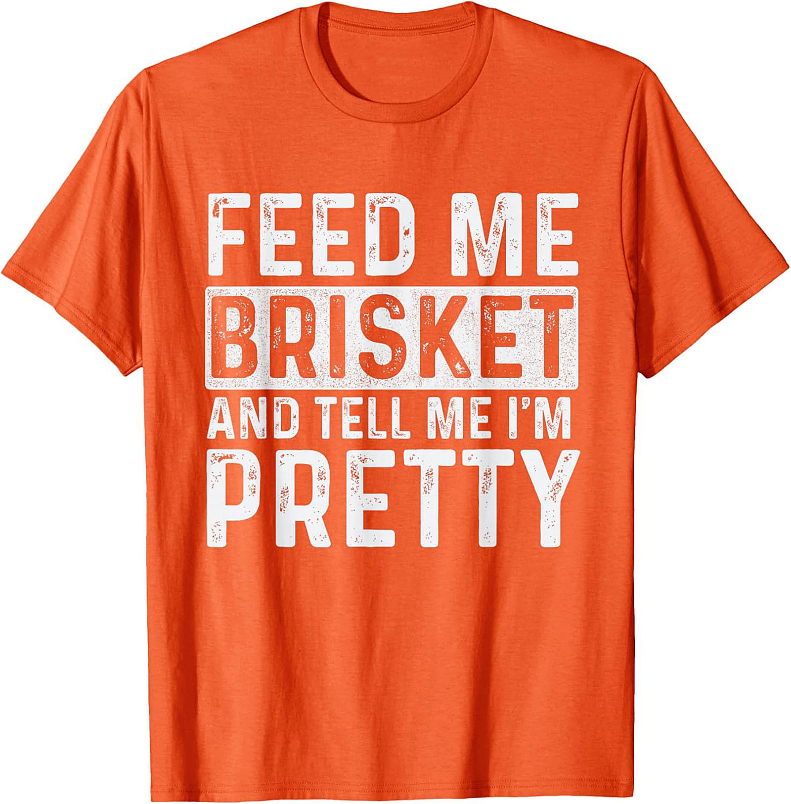 Feed Me Brisket and Tell Me I'm Pretty Brisket T-shirt