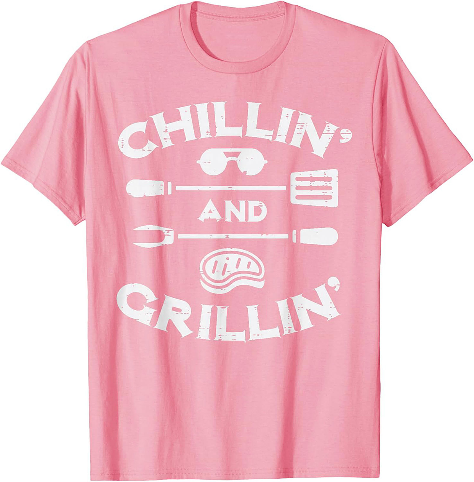 Chillin' and Grillin' BBQ T-Shirt | Funny Grill Master Tee
