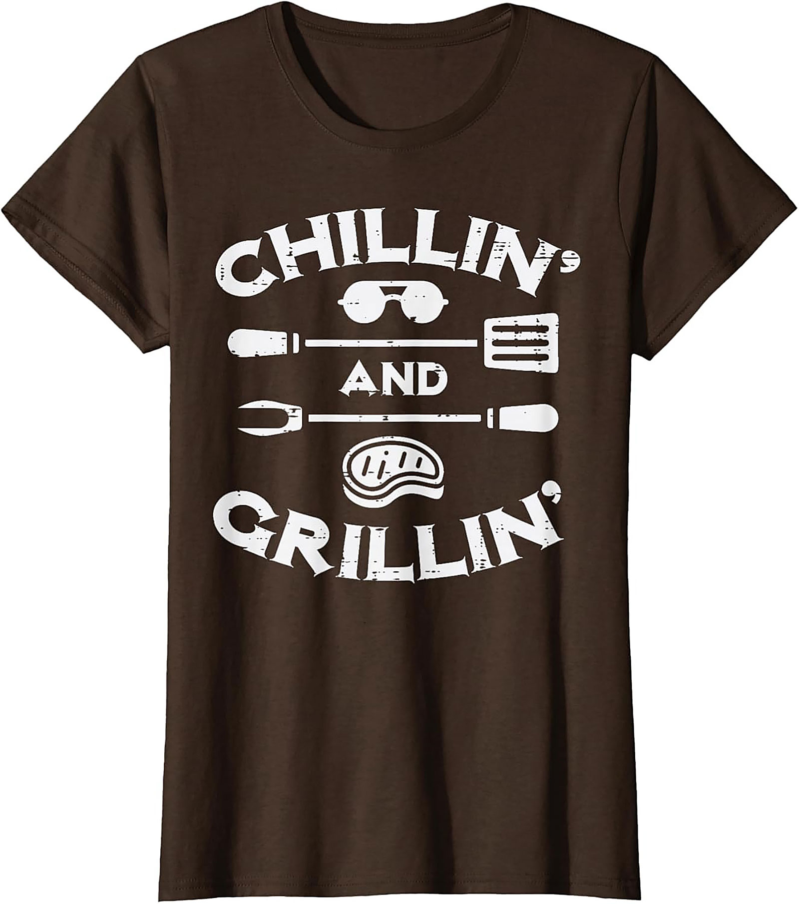 Chillin' and Grillin' BBQ T-Shirt | Funny Grill Master Tee