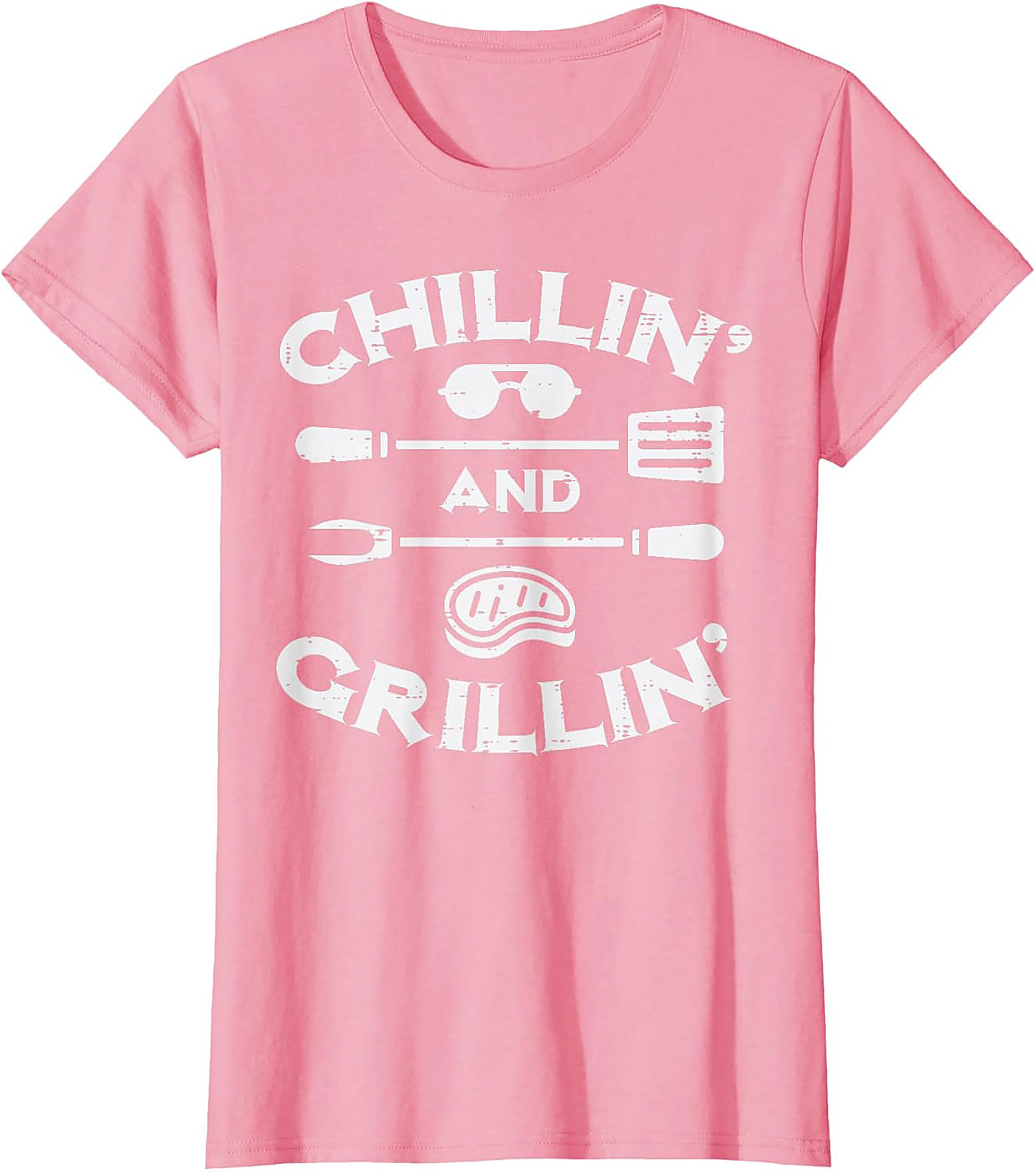 Chillin' and Grillin' BBQ T-Shirt | Funny Grill Master Tee