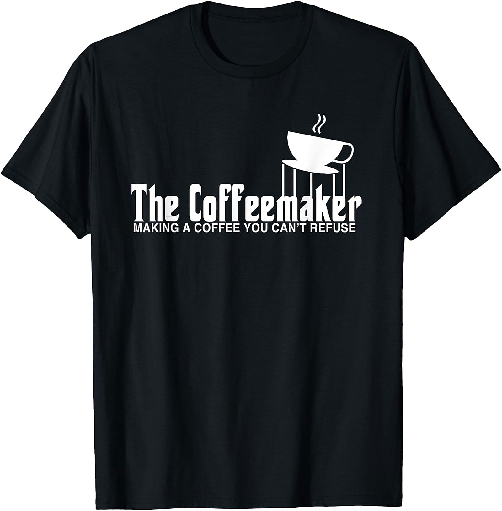 The Coffeemaker T-Shirt Funny Coffee Movie Parody Tee