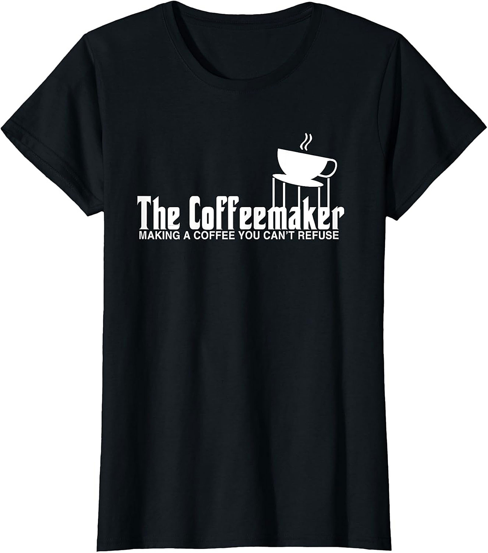 The Coffeemaker T-Shirt Funny Coffee Movie Parody Tee