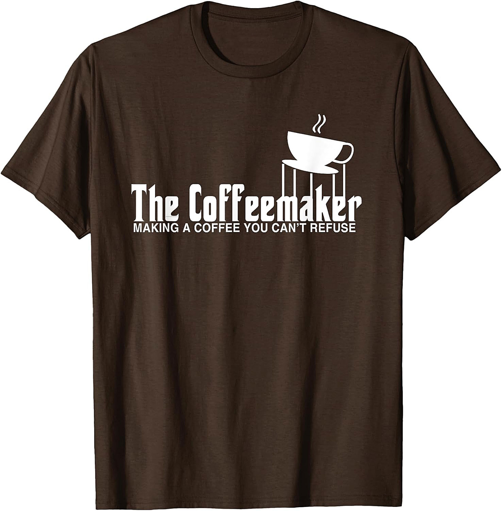 The Coffeemaker T-Shirt Funny Coffee Movie Parody Tee