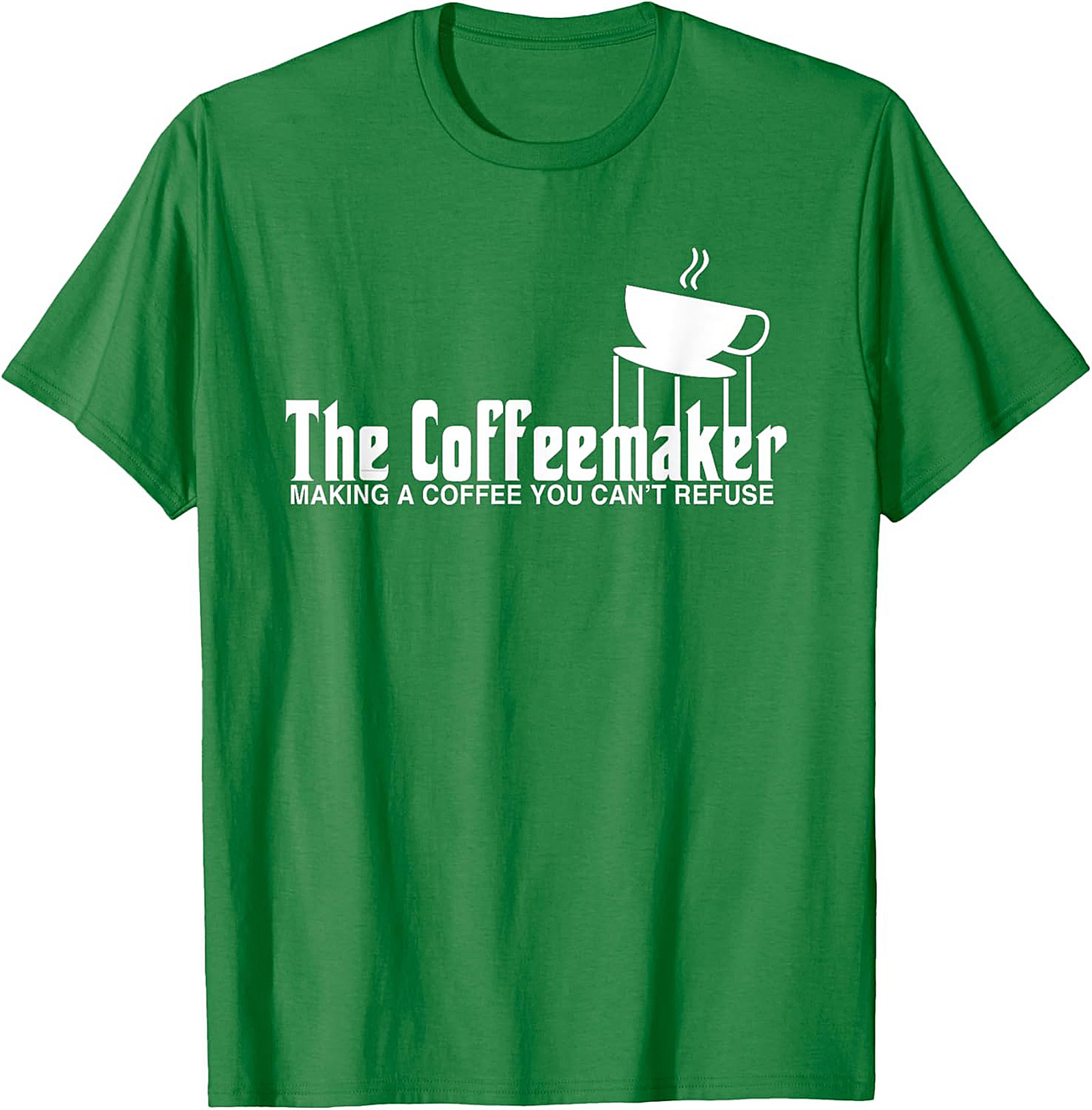 The Coffeemaker T-Shirt Funny Coffee Movie Parody Tee