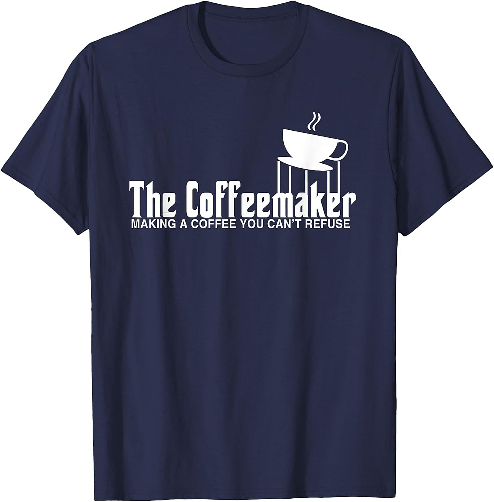 The Coffeemaker T-Shirt Funny Coffee Movie Parody Tee